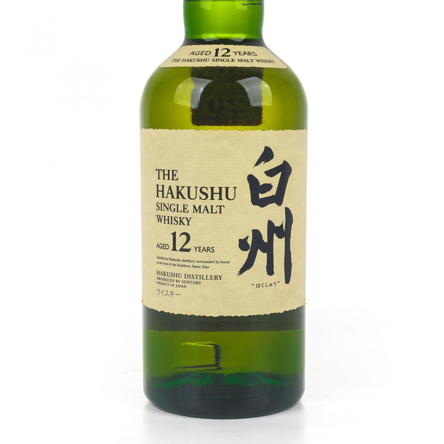 白州 12年 Single Malt 金花盖