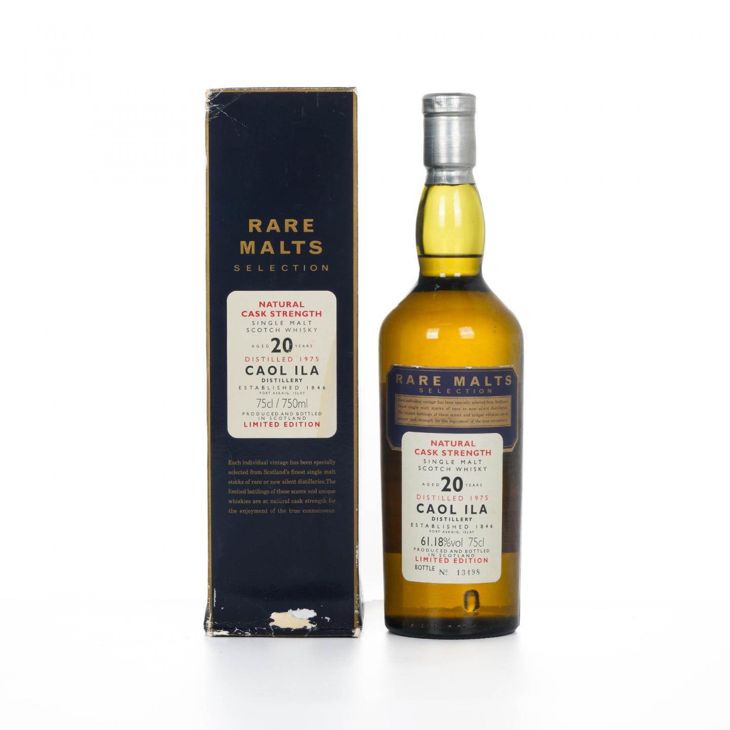 Caol Ila 卡尔里拉 20年 1975 桶强 RMS 750ml
