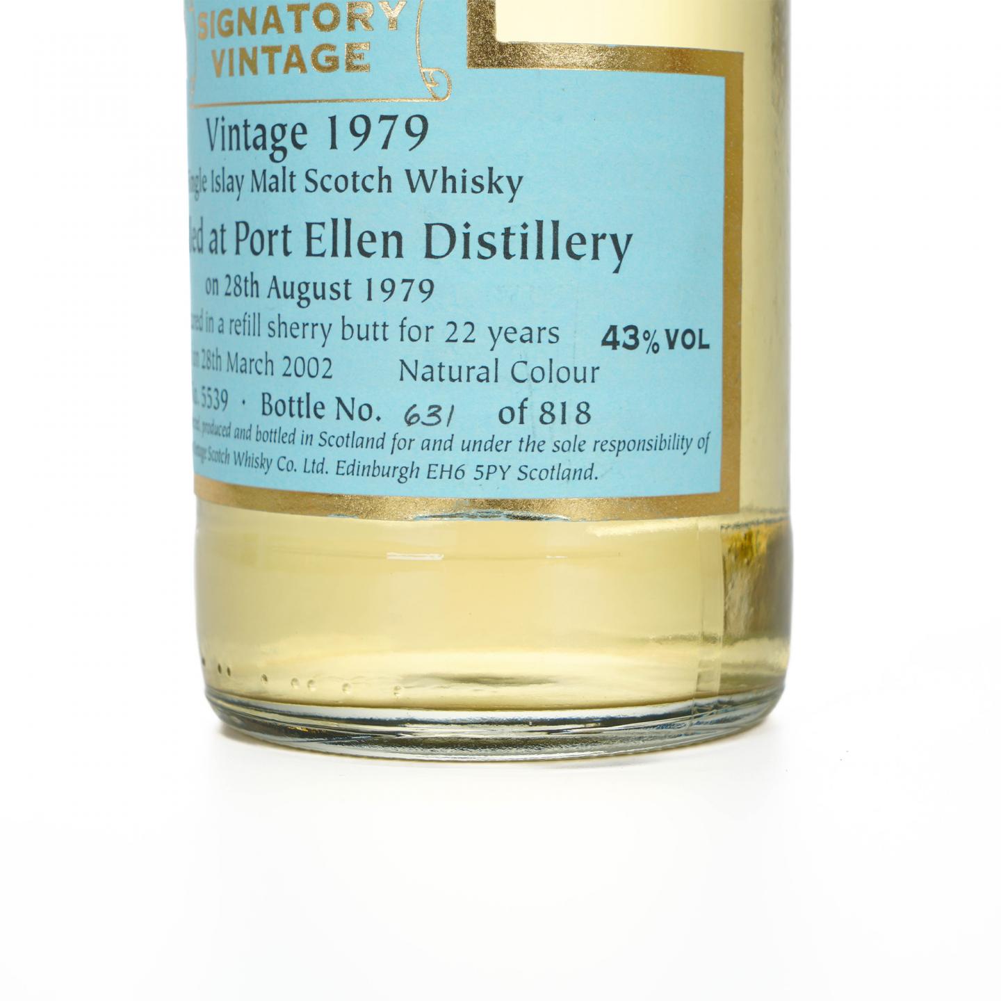 Port Ellen 波特艾伦 22年 1979-2002 雪莉桶#5539 SV