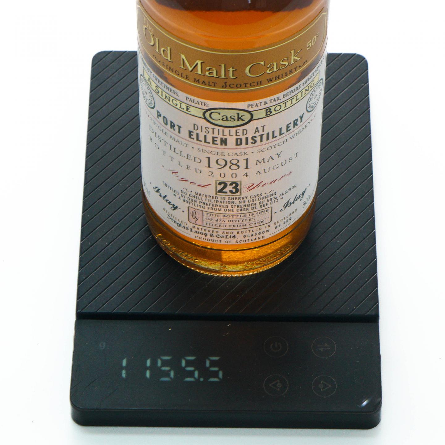 Port Ellen 波特艾伦 23年 1981-2004 雪莉单桶 Old Malt Cask