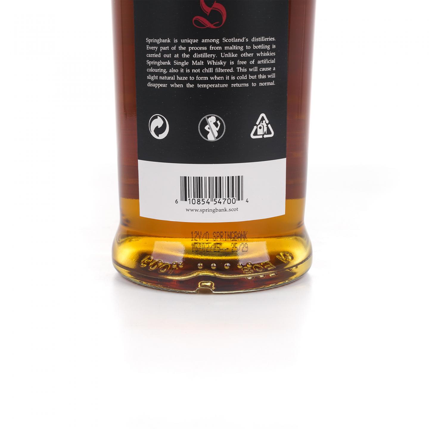 Springbank 云顶 12年 2025 桶强