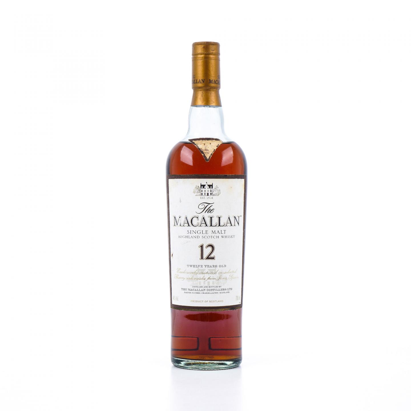Macallan 麦卡伦 12年 草写标 经典系列 雪莉桶