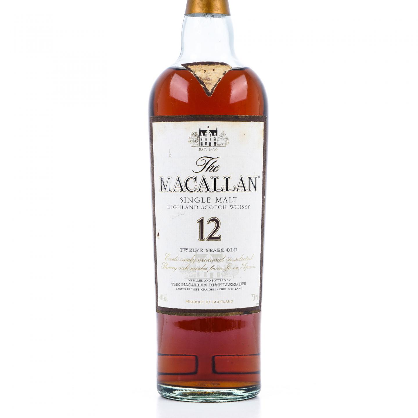Macallan 麦卡伦 12年 草写标 经典系列 雪莉桶