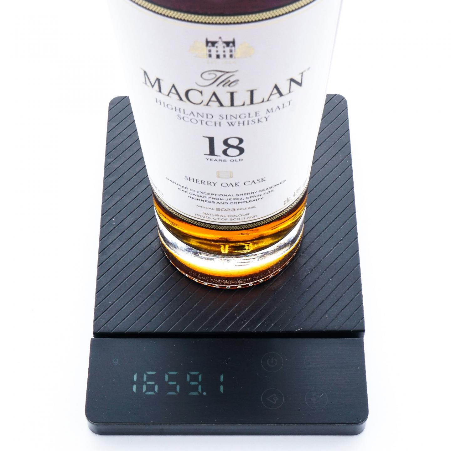 【附X光图】Macallan 麦卡伦 18年 2023 雪莉桶