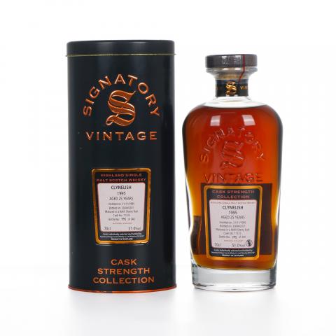 Clynelish 克里尼利基 25年 1995-2021 SV 雪莉桶#11225 桶强