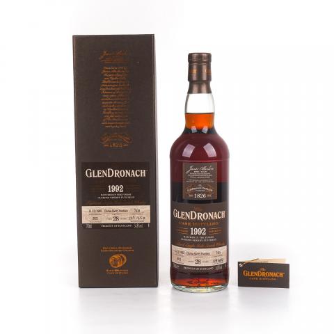 Glendronach 格兰多纳 28年 1992-2021 雪莉桶#7418 54.8%
