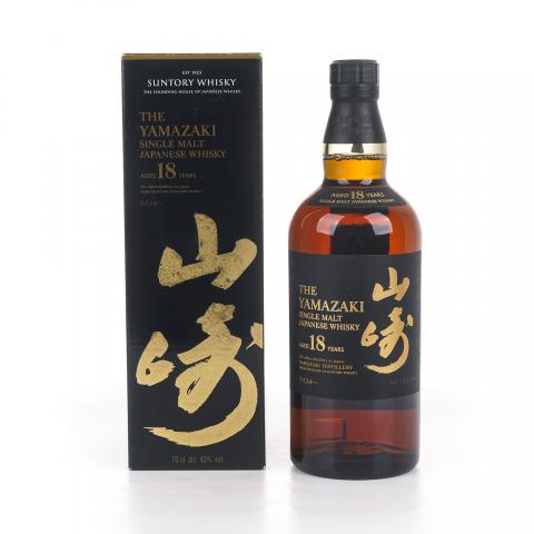 山崎 18年 金字黑标 No.1241632 非原盒