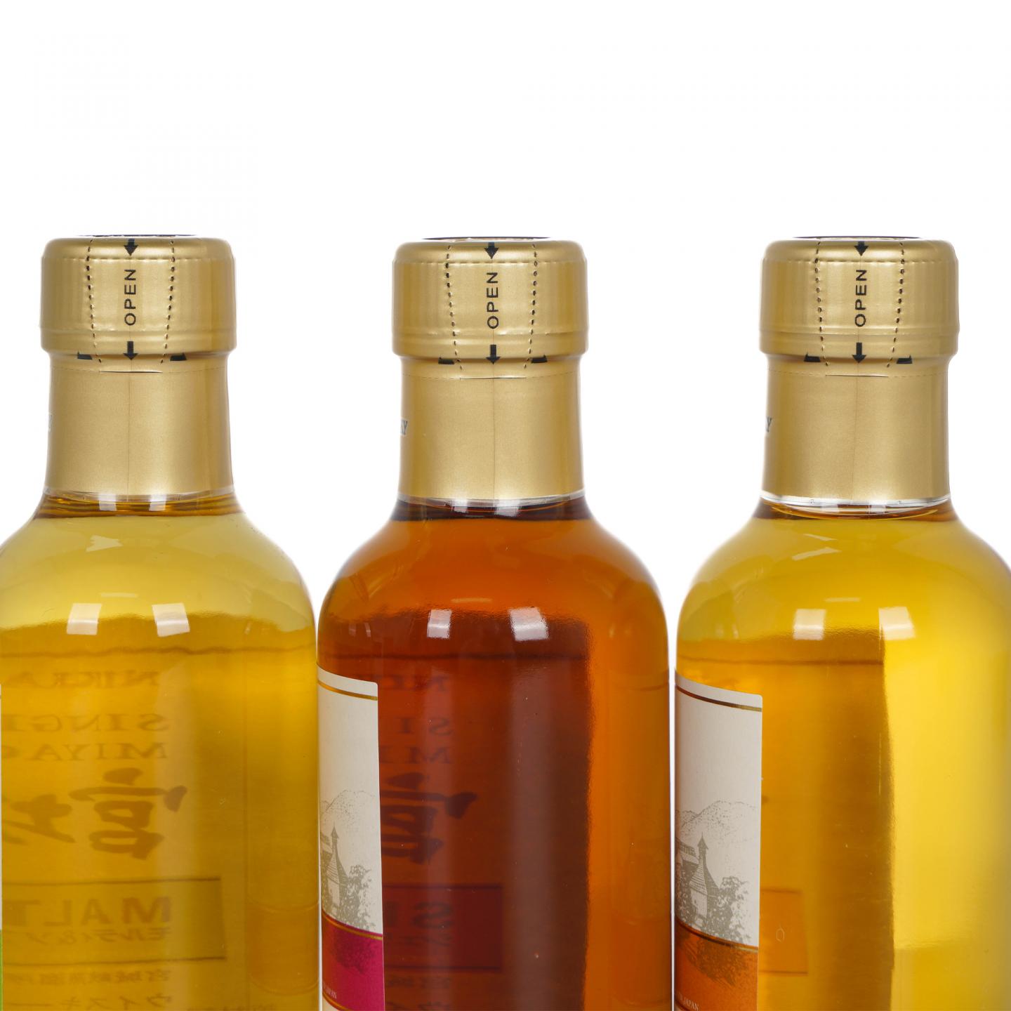 【中样】宫城峡 风味桶 Distillery Limited 180ml*3支组