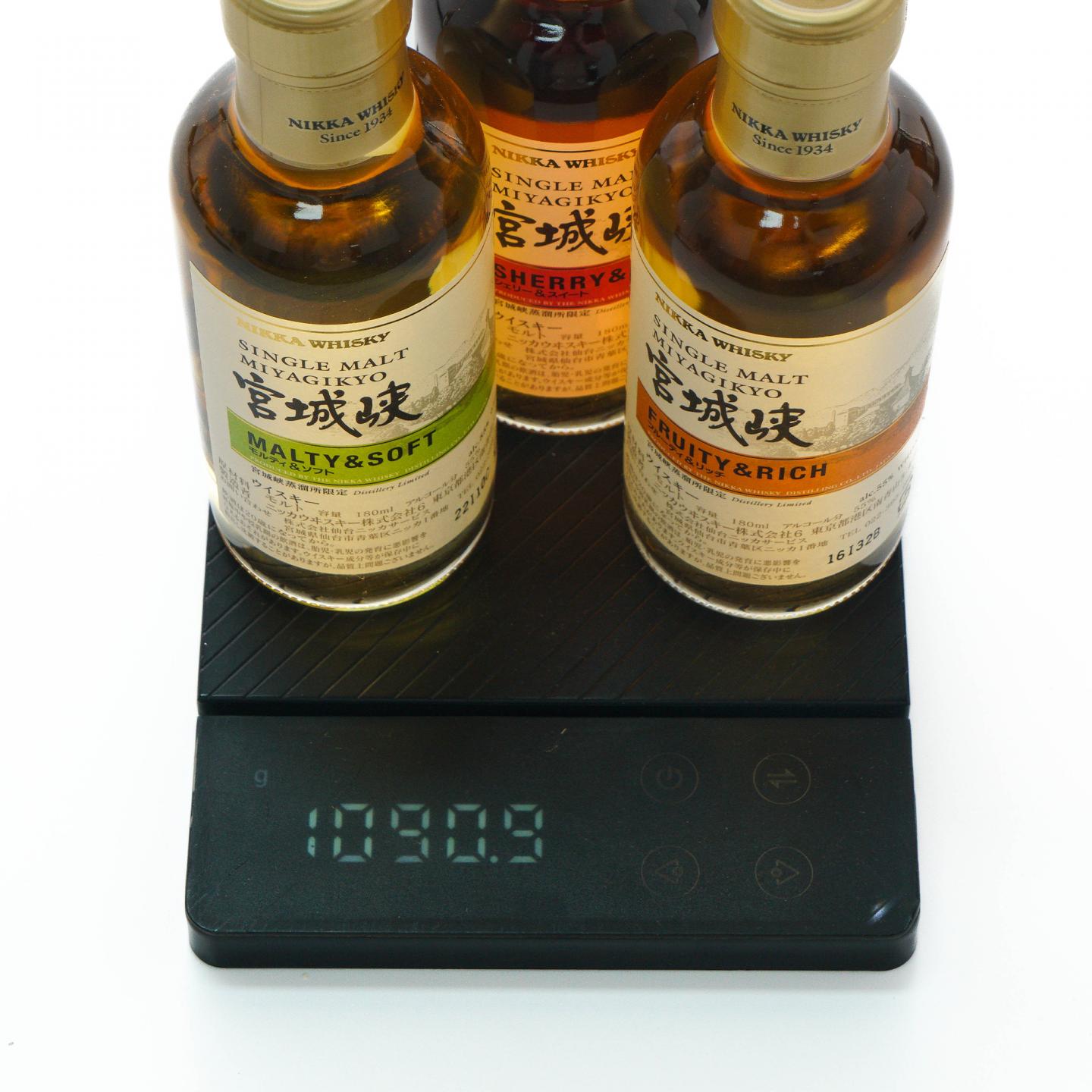 【中样】宫城峡 风味桶 Distillery Limited 180ml*3支组