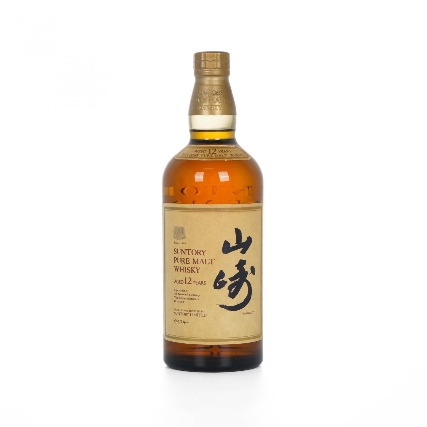 山崎 12年 金狮标 Pure Malt 750ml