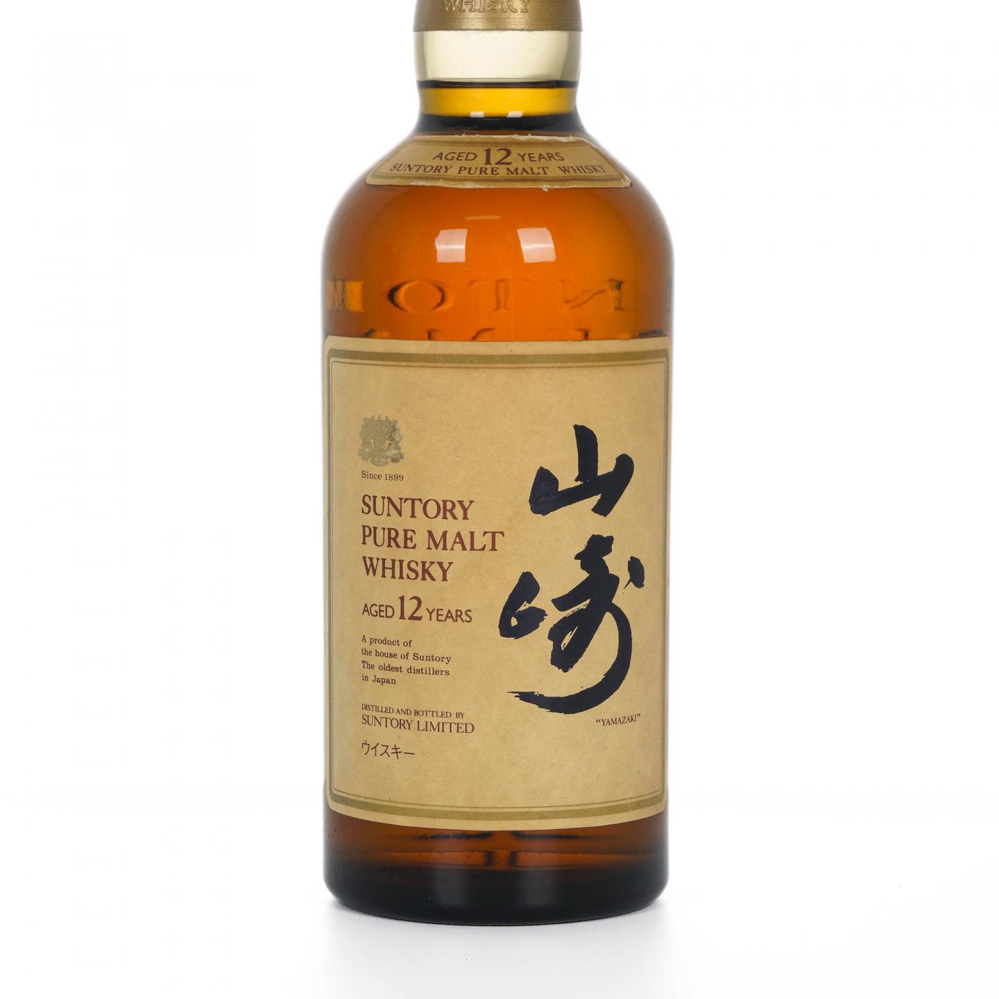 山崎 12年 金狮标 Pure Malt 750ml