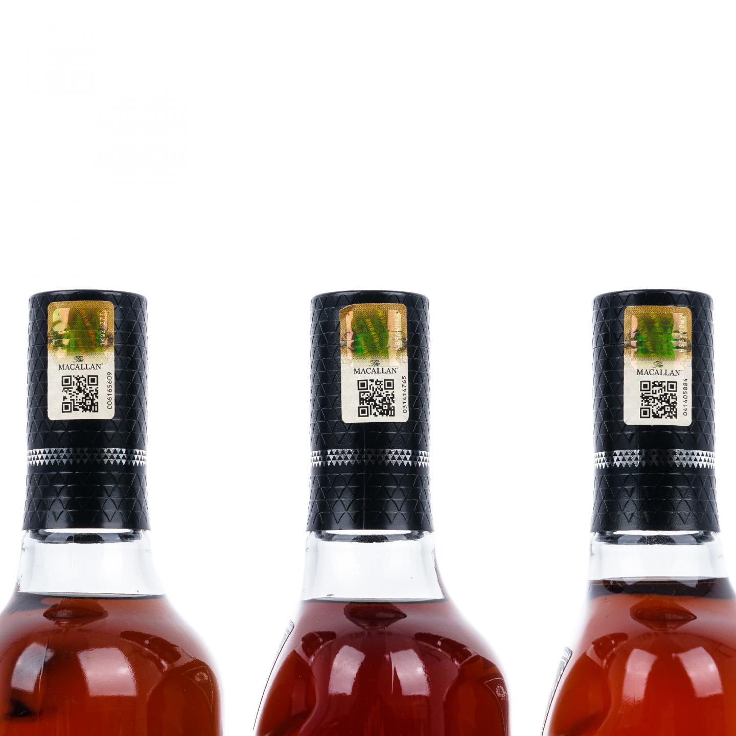 【附X光图】Macallan 麦卡伦 Easter Elchies Black 2018-2020 3支组