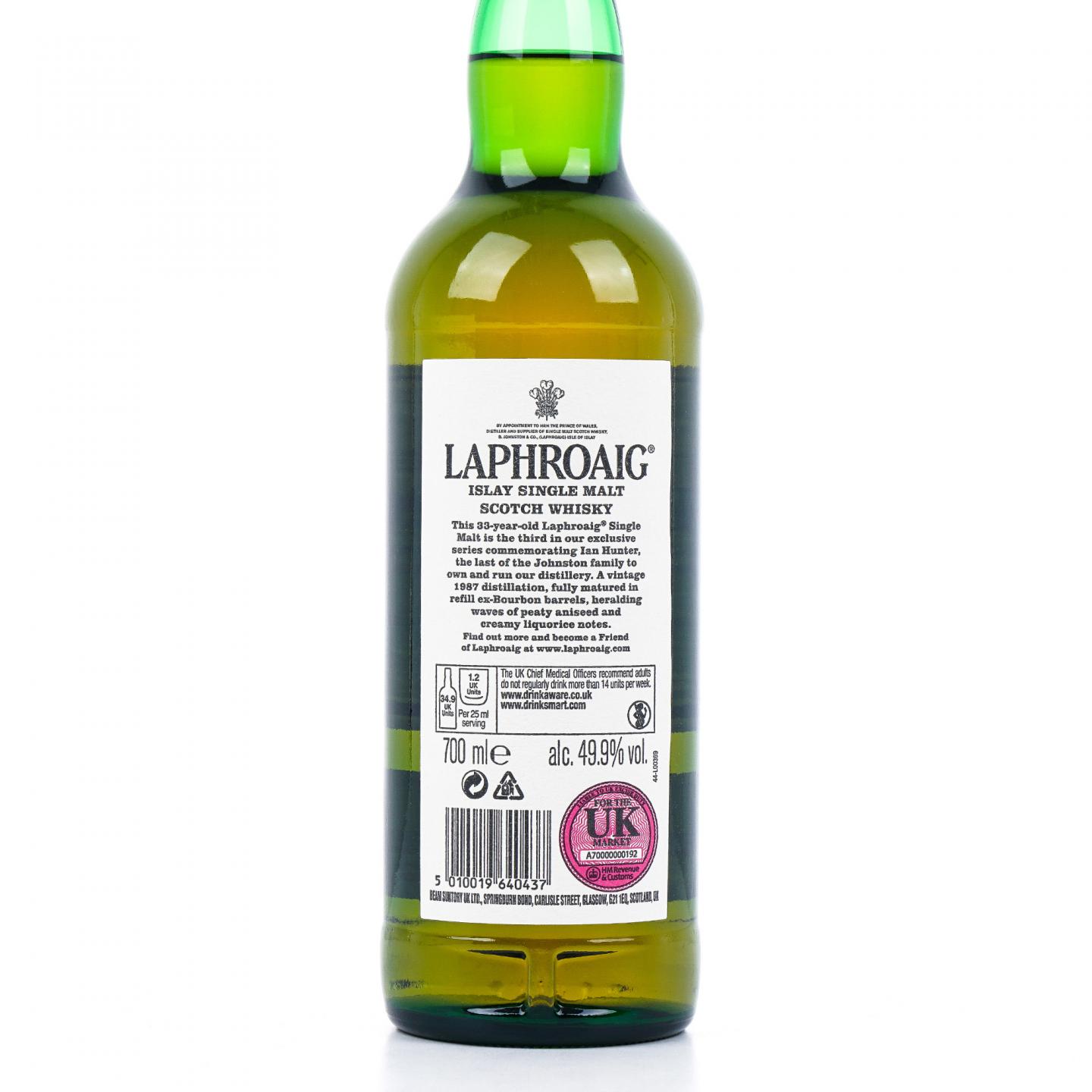 Laphroaig 拉弗格 33年 Ian Hunter Book 3