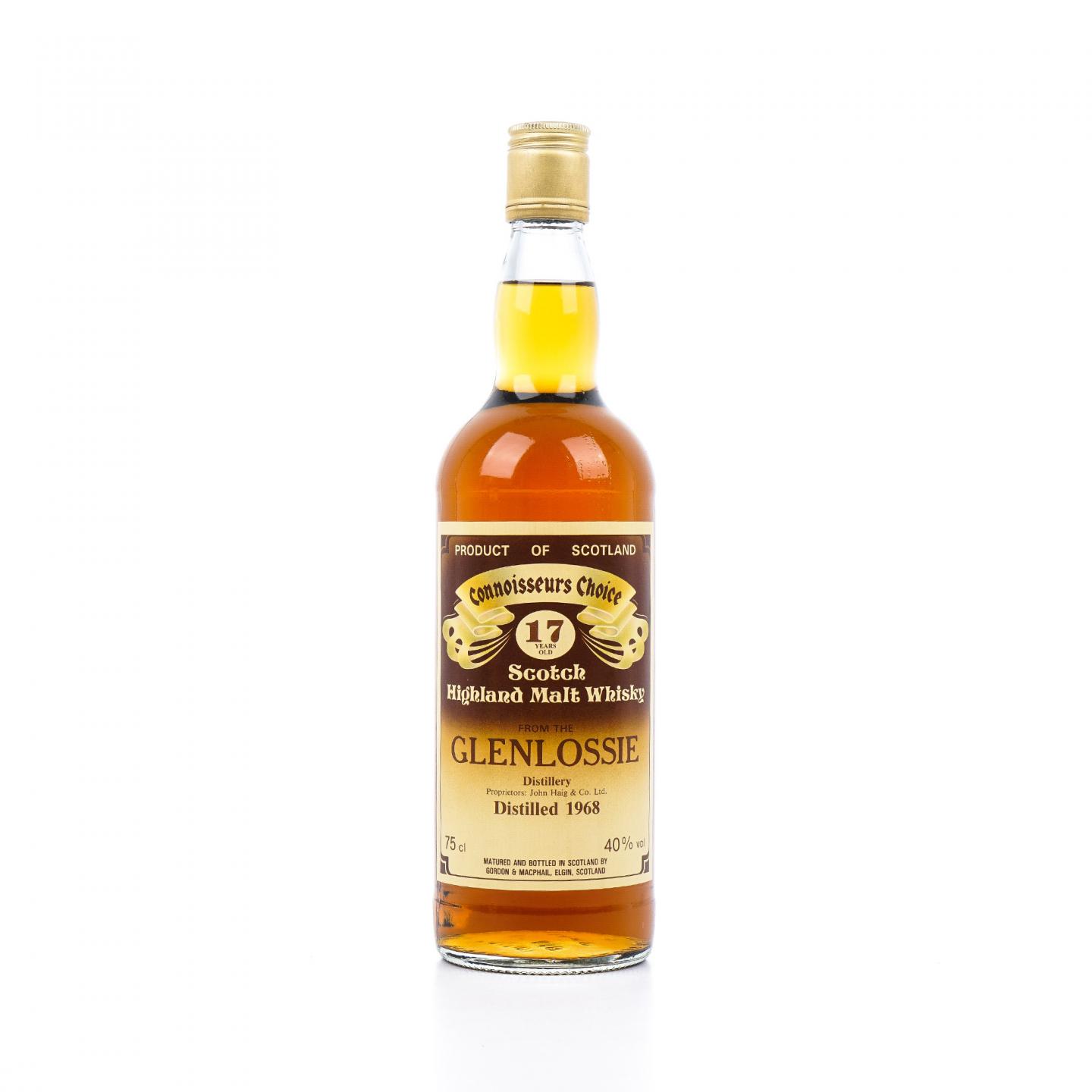 Glenlossie 格兰洛西 17年 1968 GM 鉴赏家系列 750ml