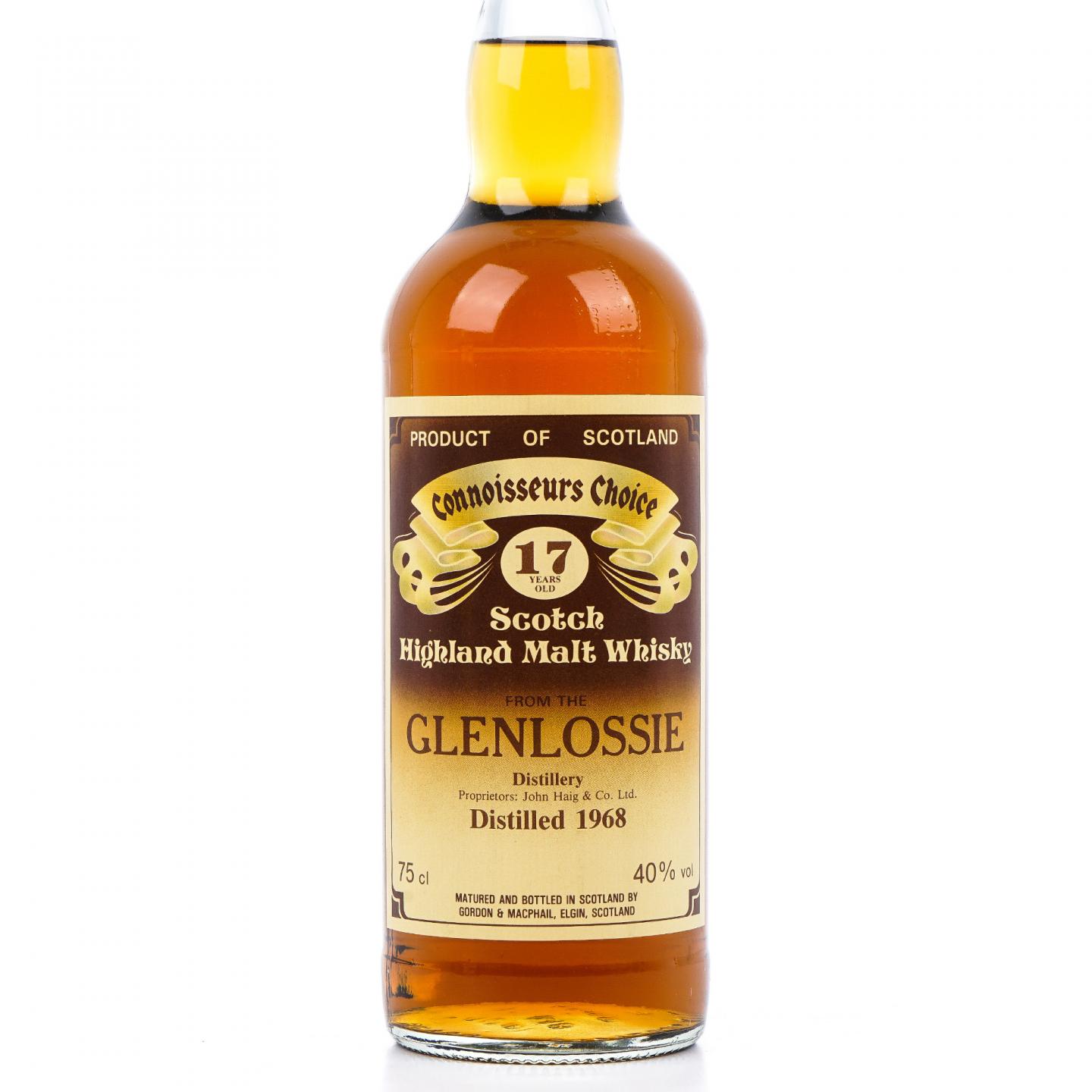Glenlossie 格兰洛西 17年 1968 GM 鉴赏家系列 750ml