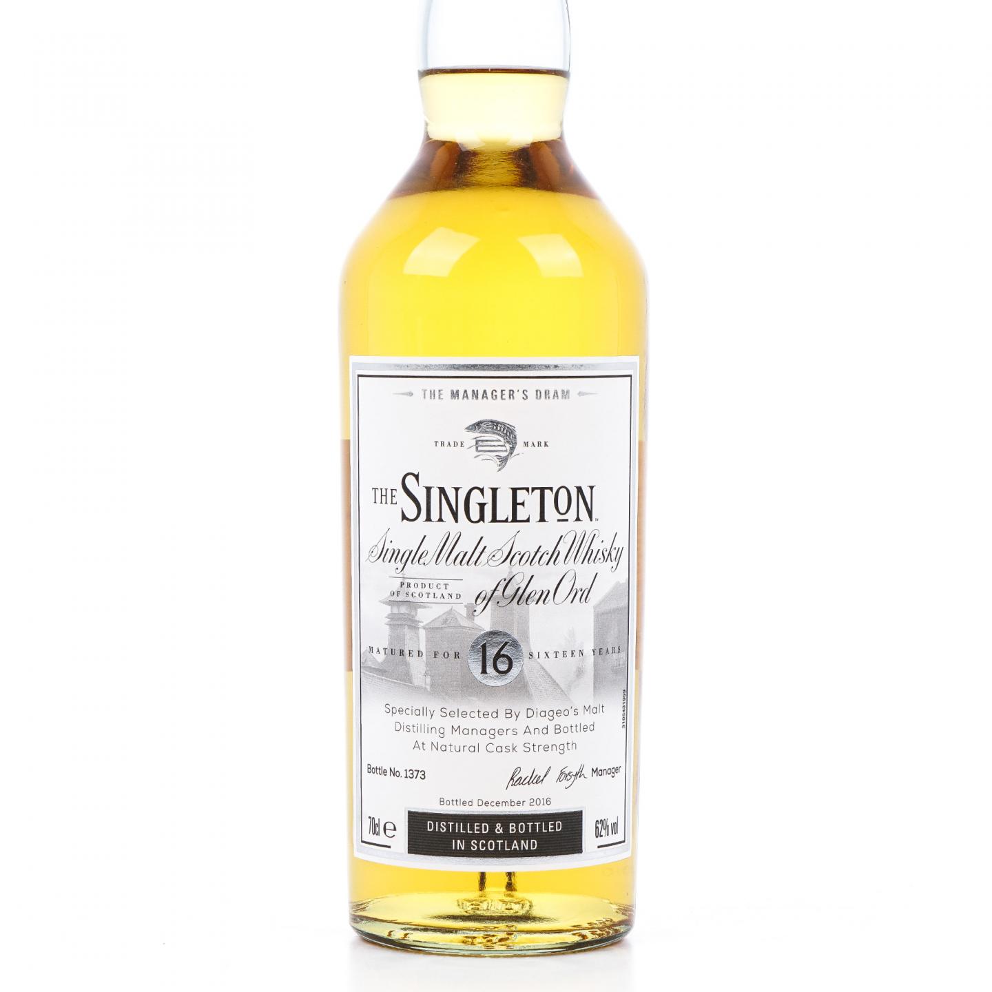 Glen Ord 格兰奥德 16年 2016 Manager's Dram