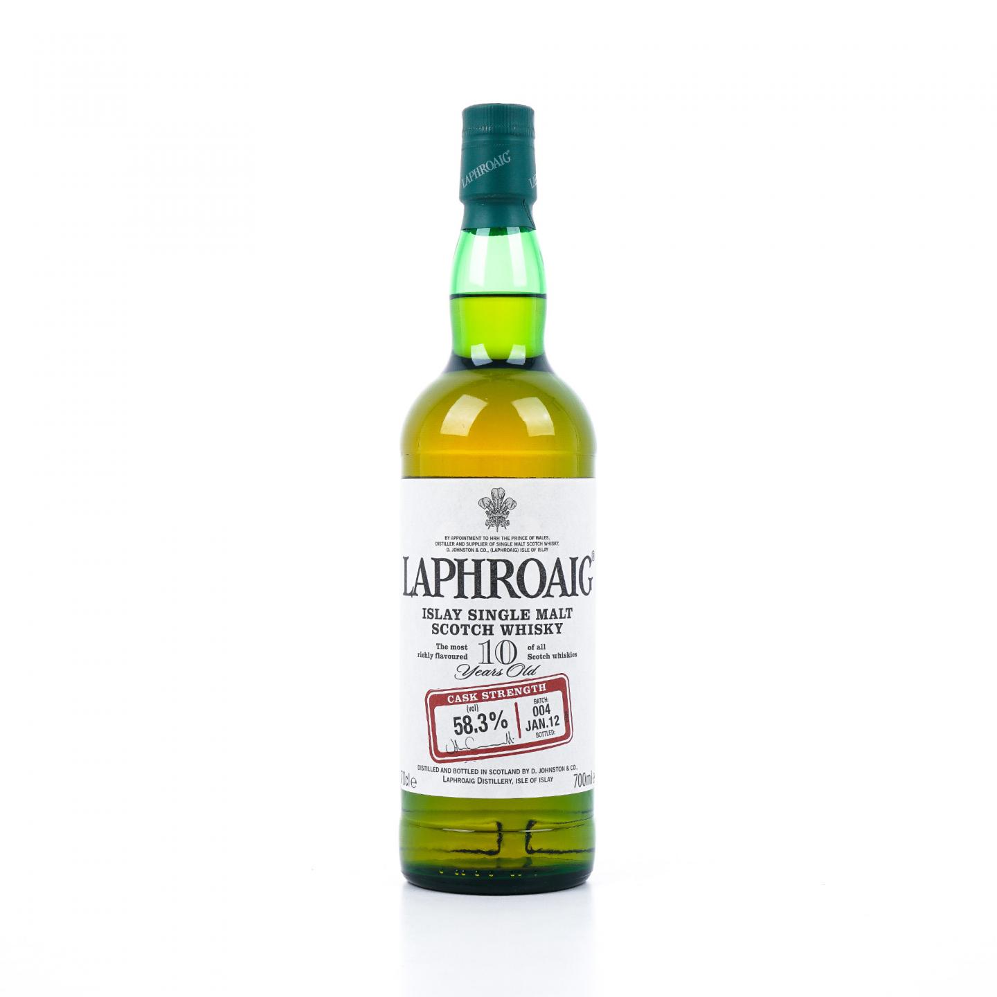 Laphroaig 拉弗格 10年 桶强 Batch 004