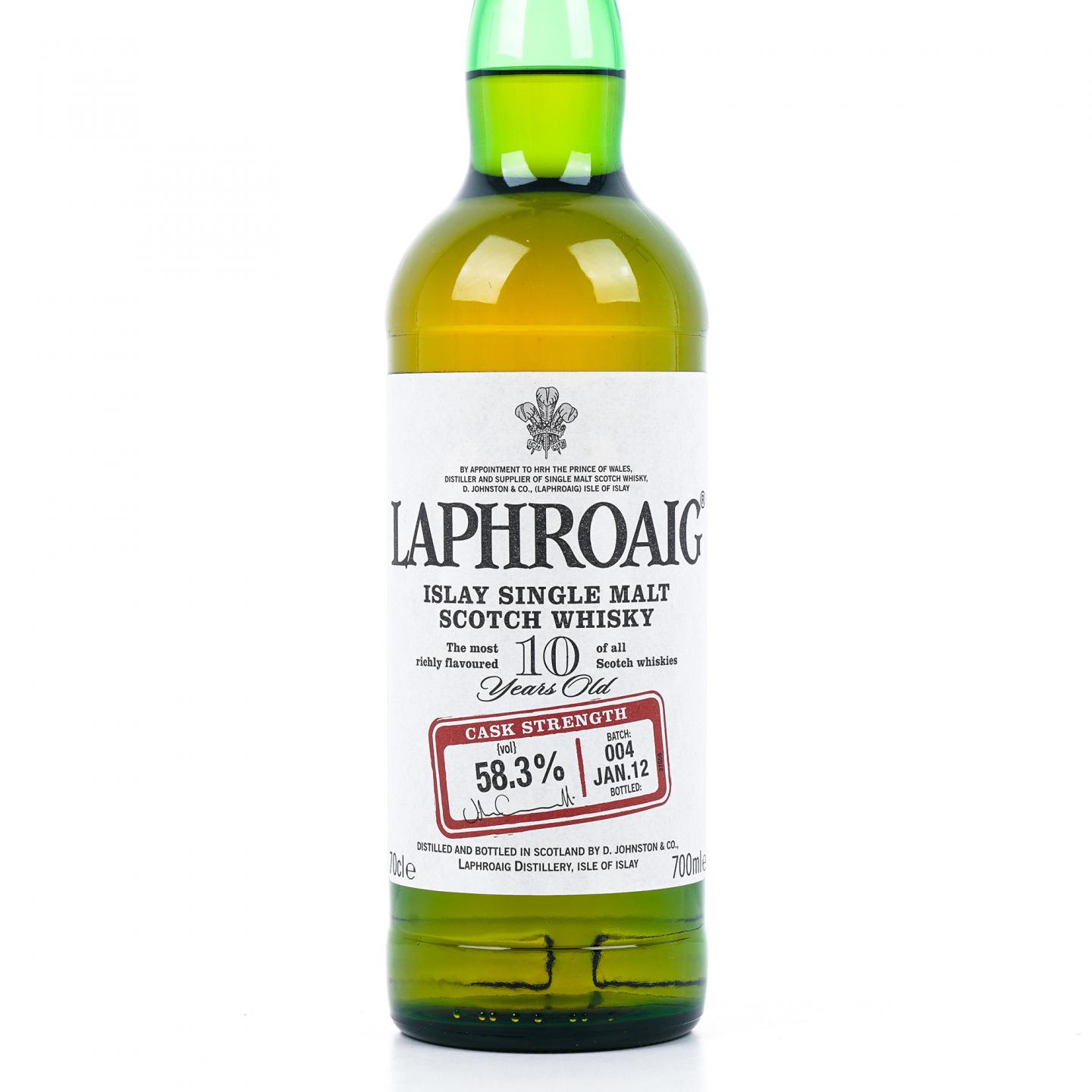 Laphroaig 拉弗格 10年 桶强 Batch 004