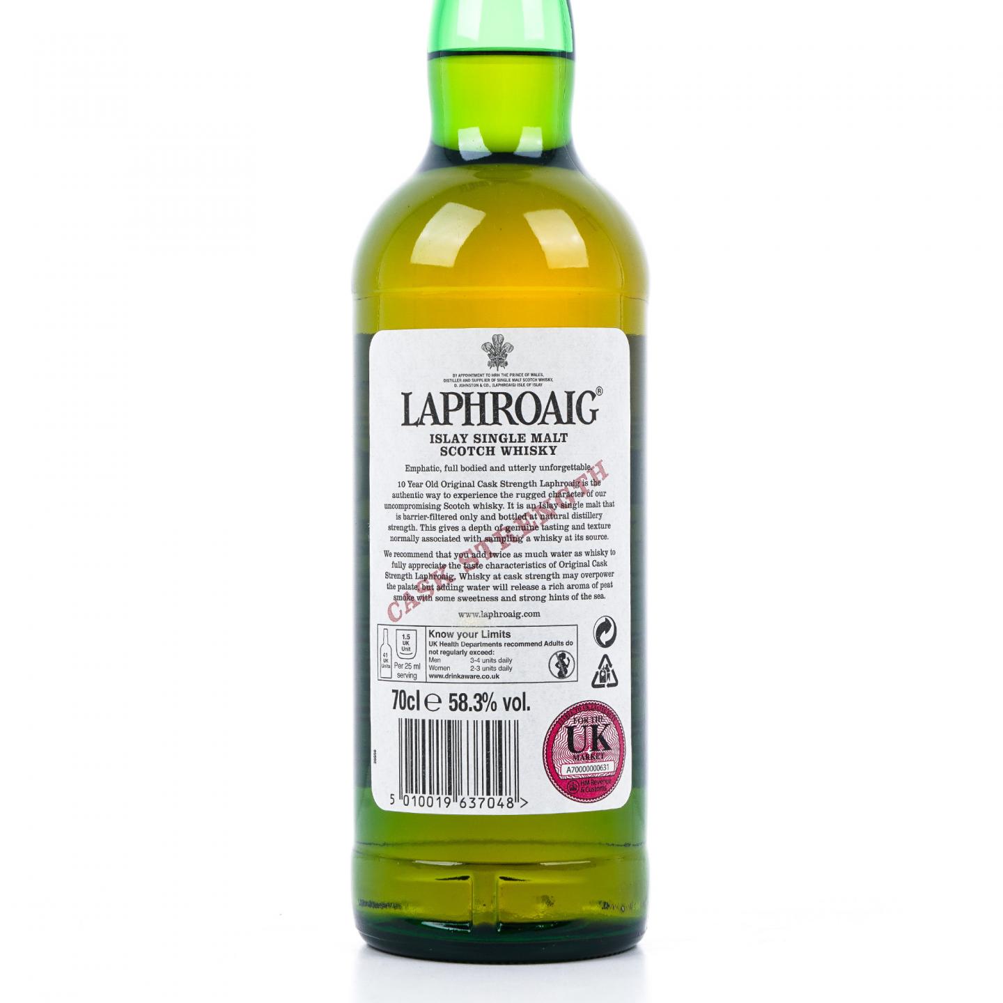 Laphroaig 拉弗格 10年 桶强 Batch 004