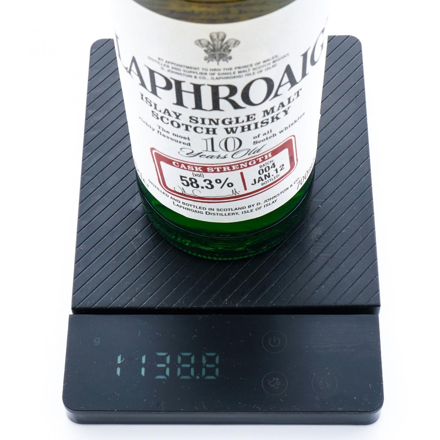 Laphroaig 拉弗格 10年 桶强 Batch 004