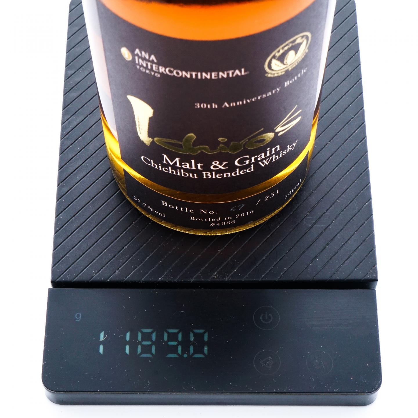 Ichiro's Malt & Grain 2016 调和 #4086 秩父出品