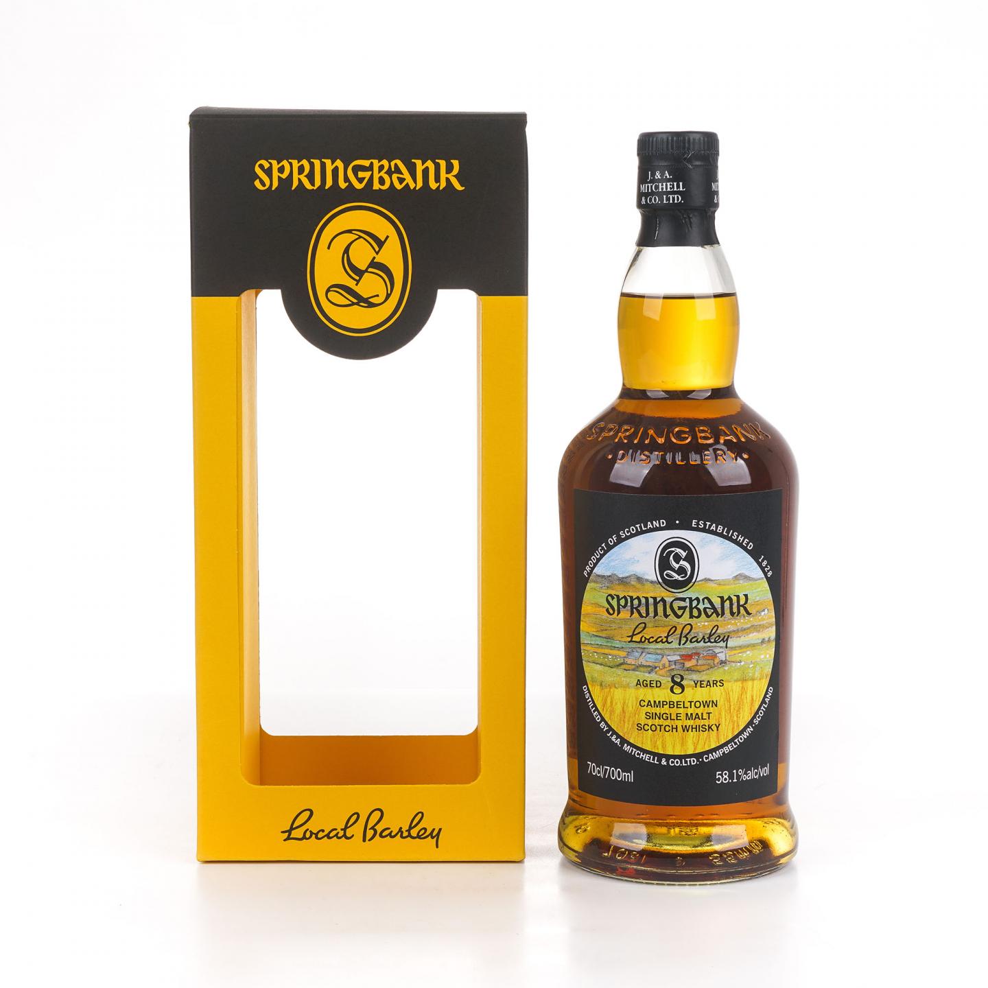 Springbank 云顶 8年 2016-2024 本地大麦 700ML