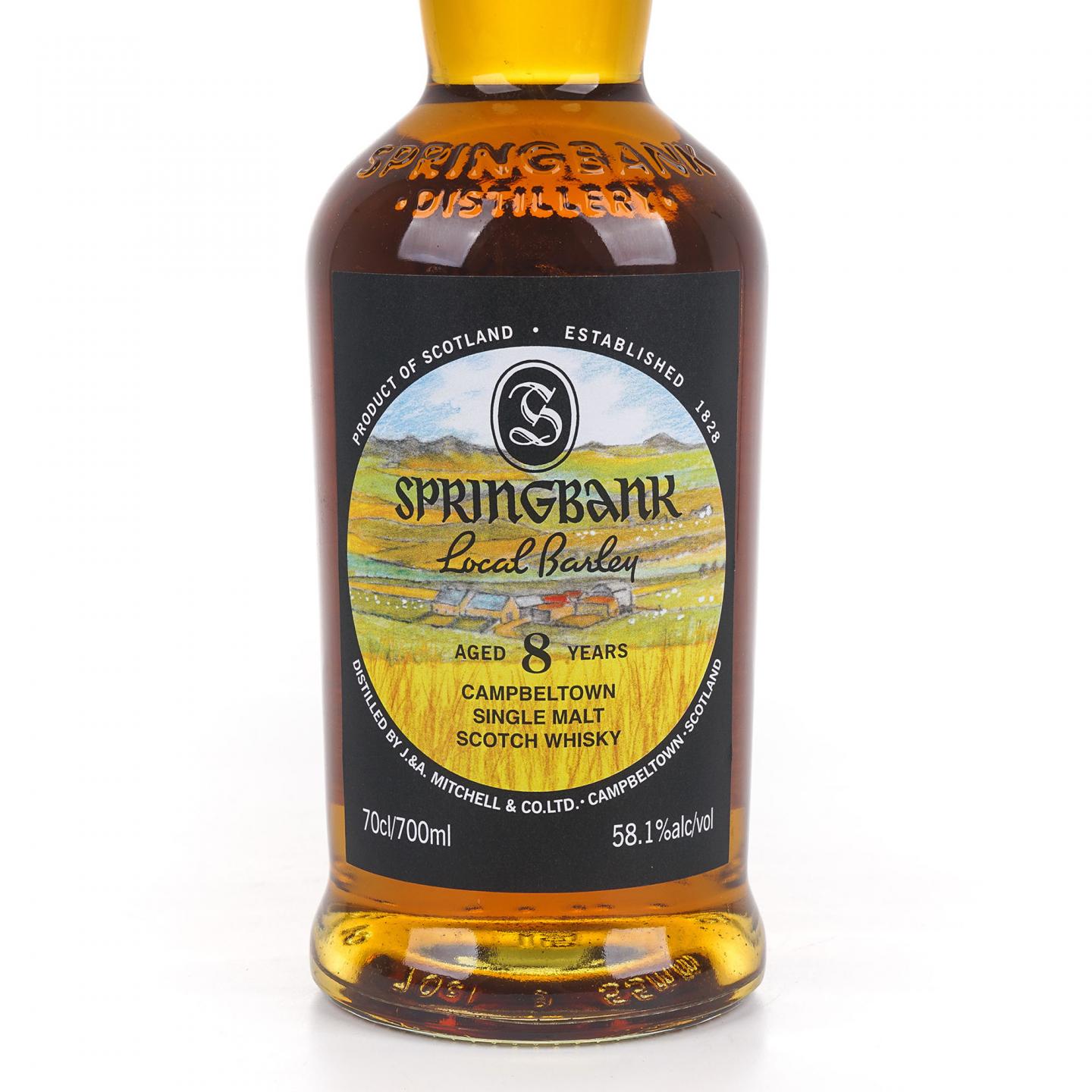 Springbank 云顶 8年 2016-2024 本地大麦 700ML