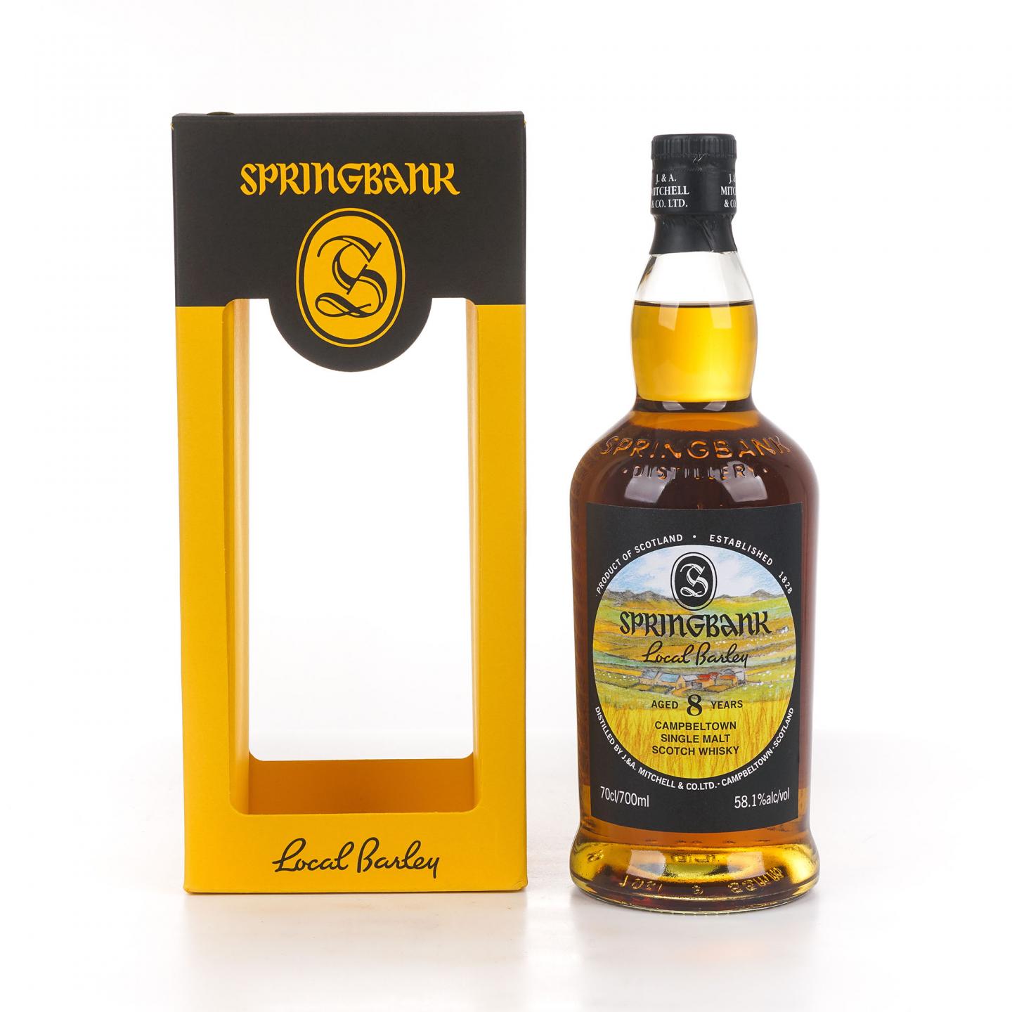 Springbank 云顶 8年 2016-2024 本地大麦