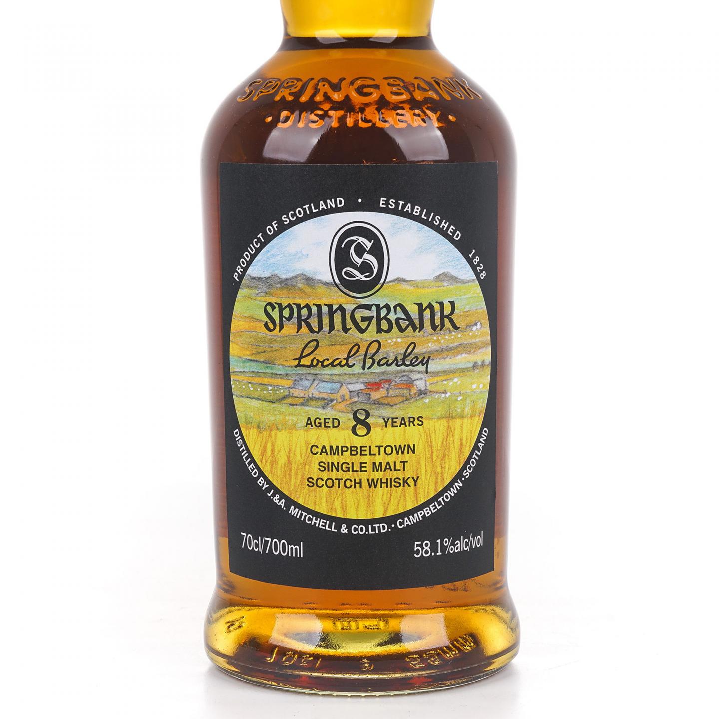 Springbank 云顶 8年 2016-2024 本地大麦