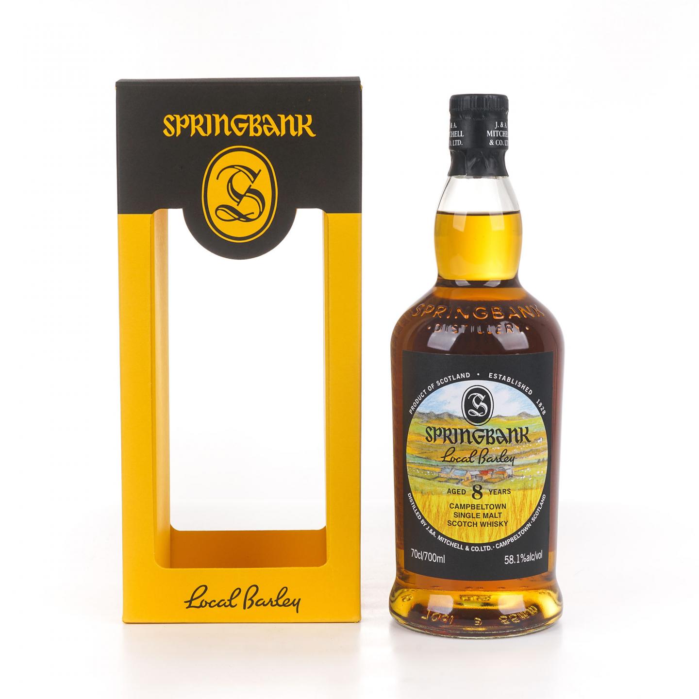 Springbank 云顶 8年 2016-2024 本地大麦 700ml