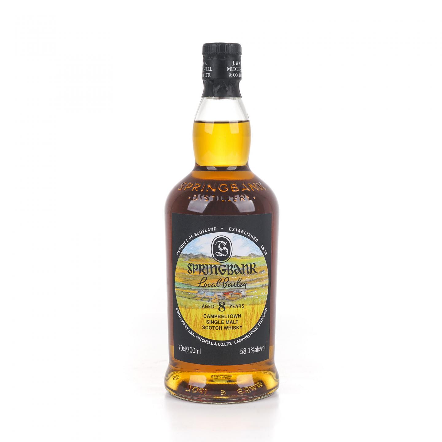 Springbank 云顶 8年 2016-2024 本地大麦 700ml
