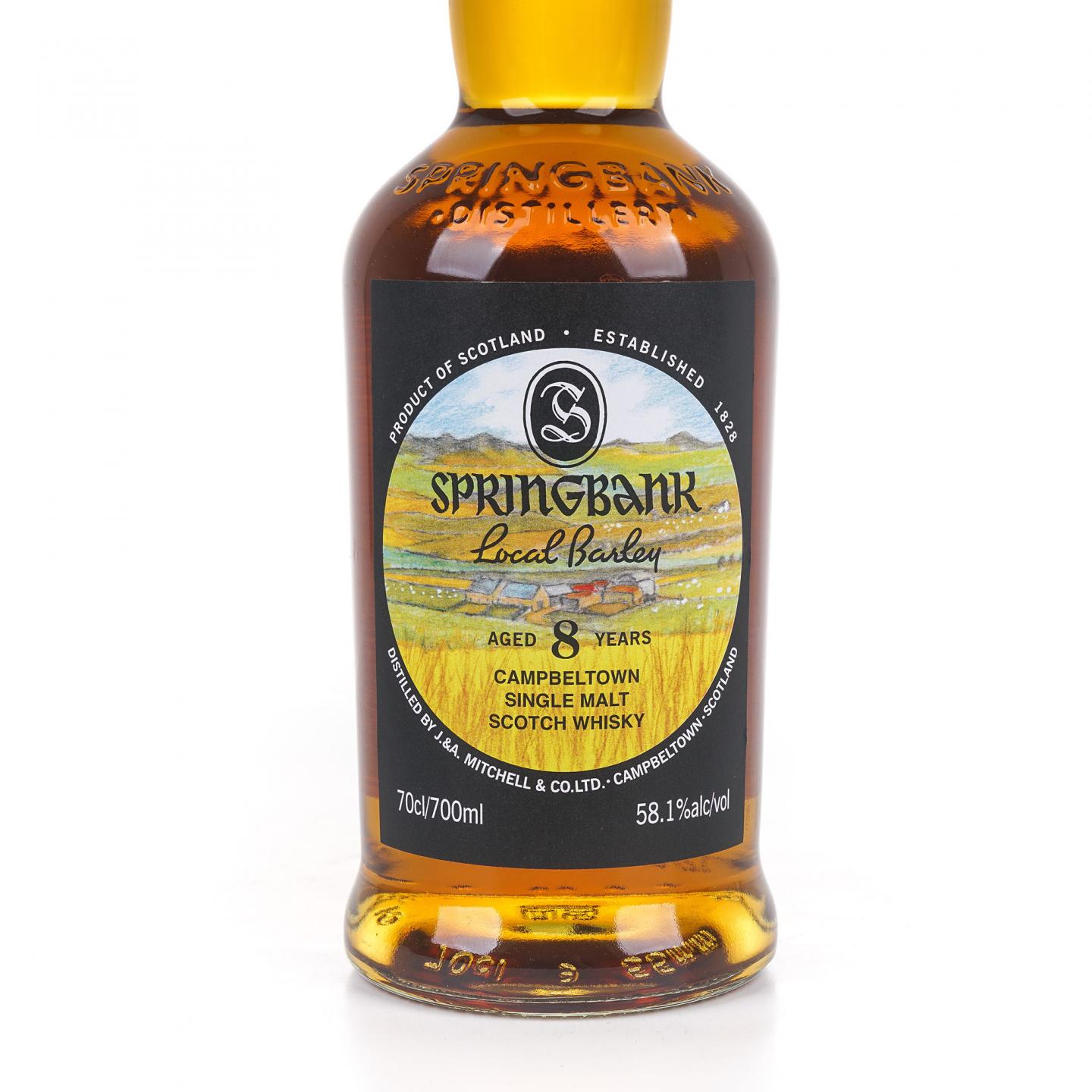 Springbank 云顶 8年 2016-2024 本地大麦 700ml