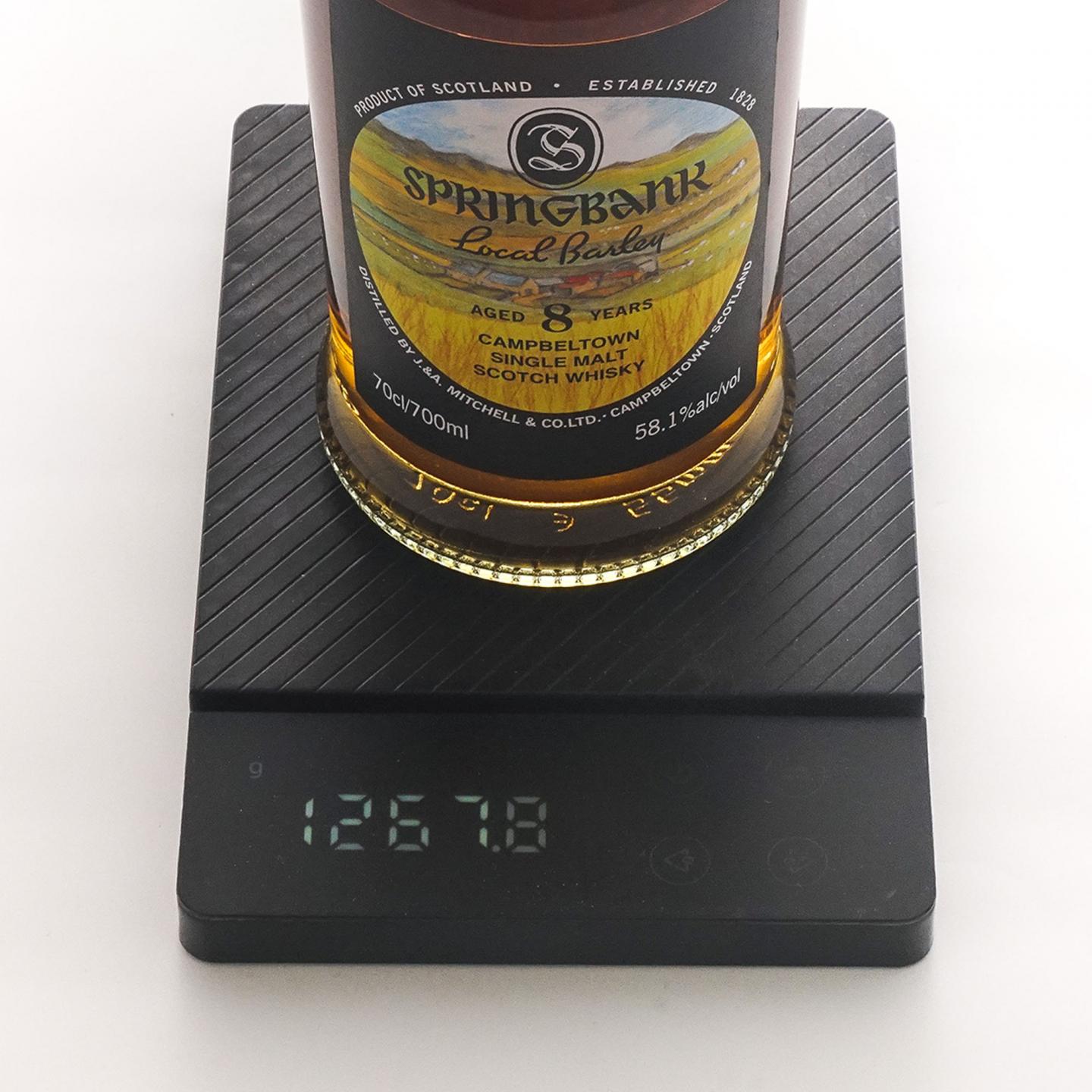 Springbank 云顶 8年 2016-2024 本地大麦 700ml