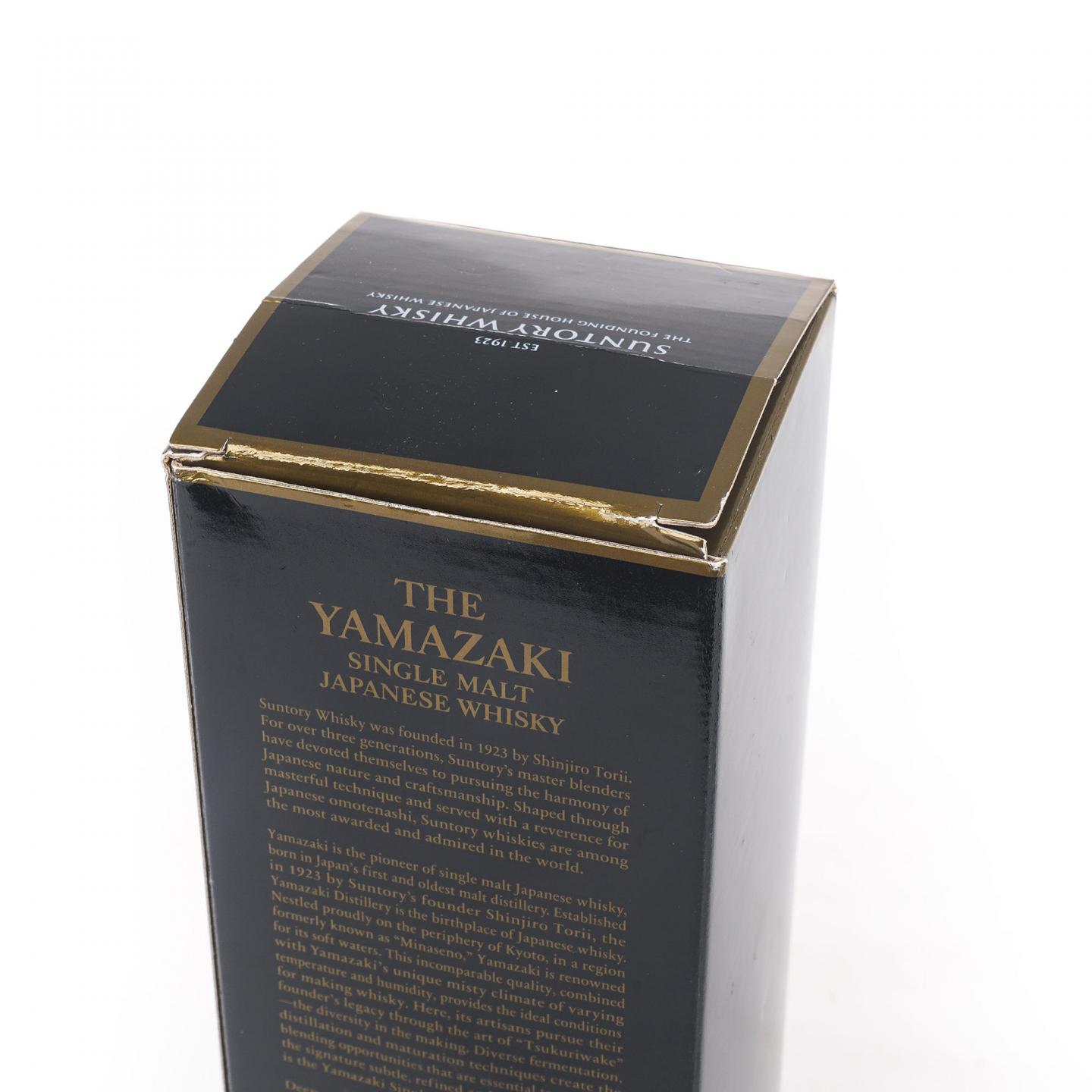 山崎 18年 金字黑标 西班牙版本