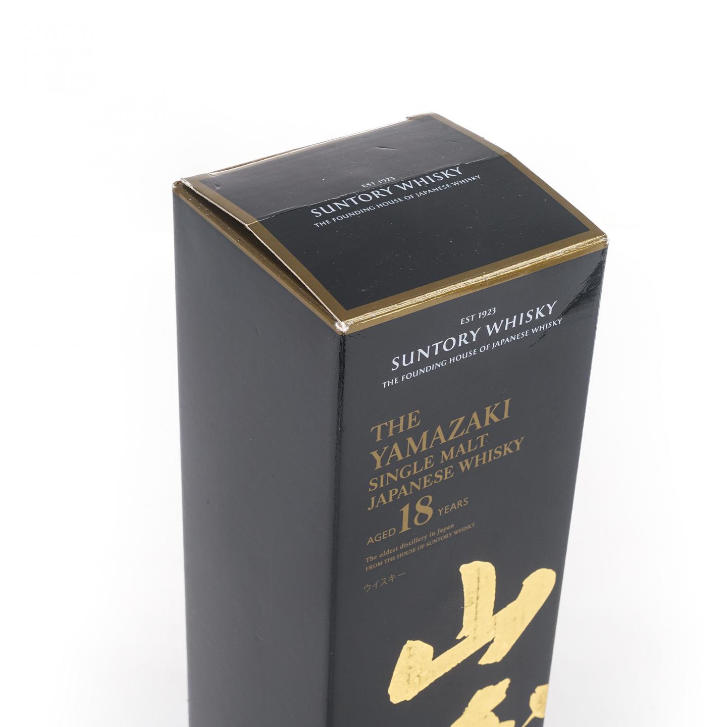 山崎 18年 金字黑标 西班牙版本