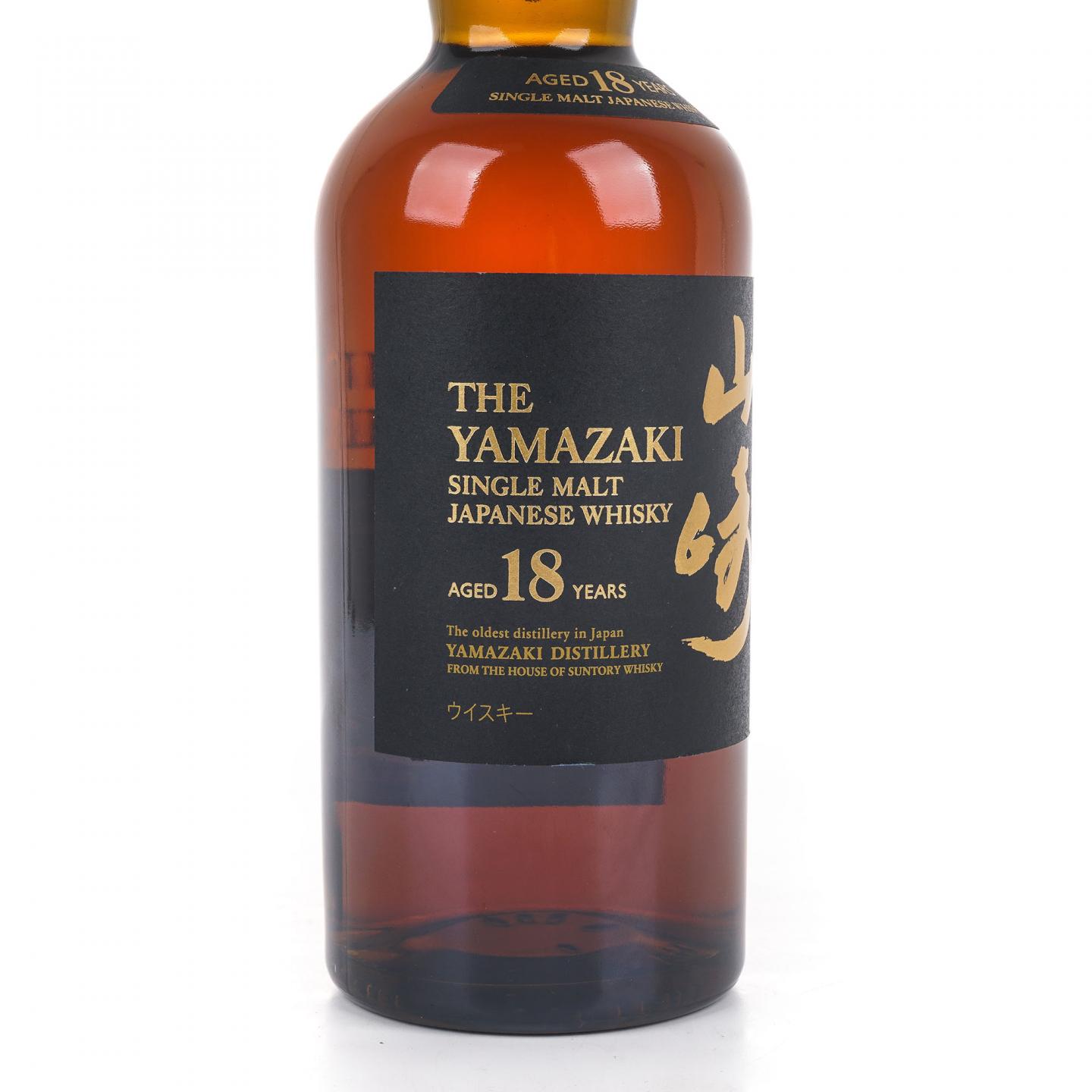 山崎 18年 金字黑标 西班牙版本 43%