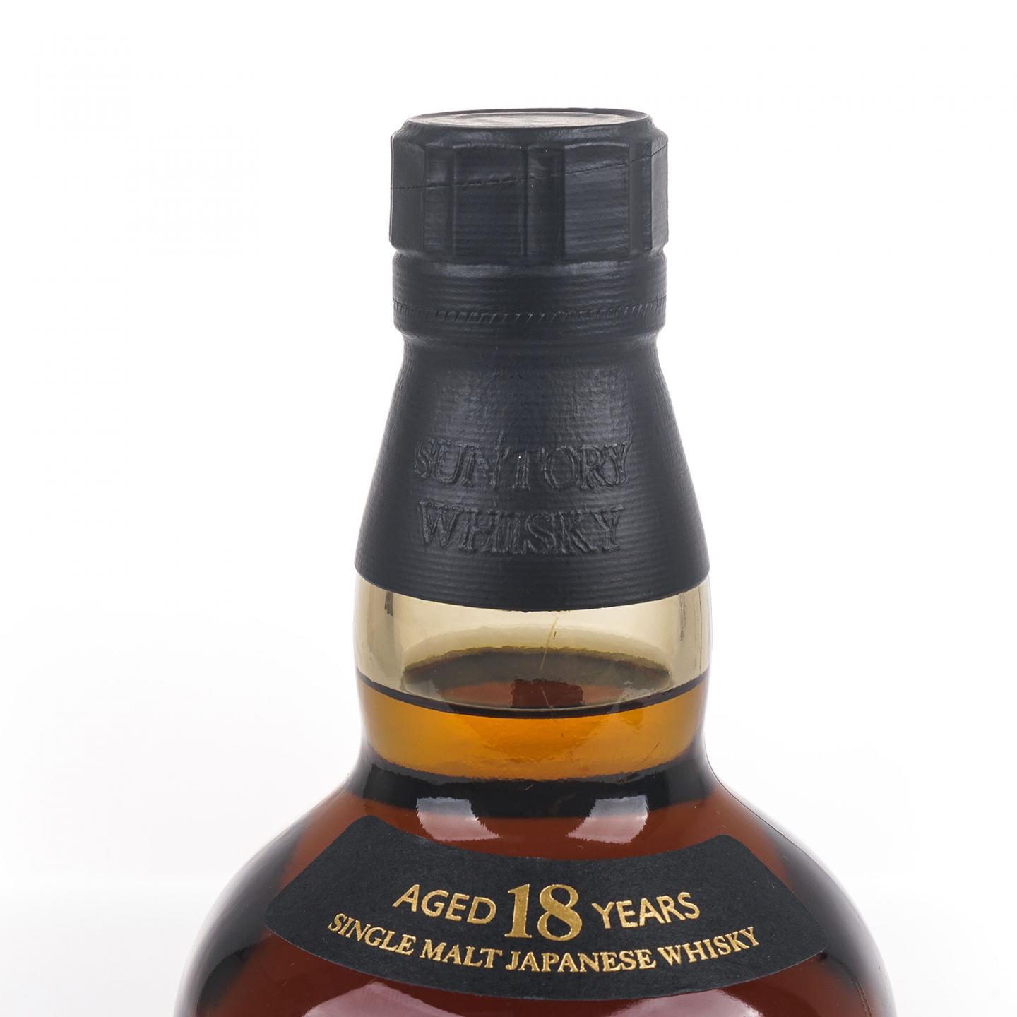 山崎 18年 黑标金字