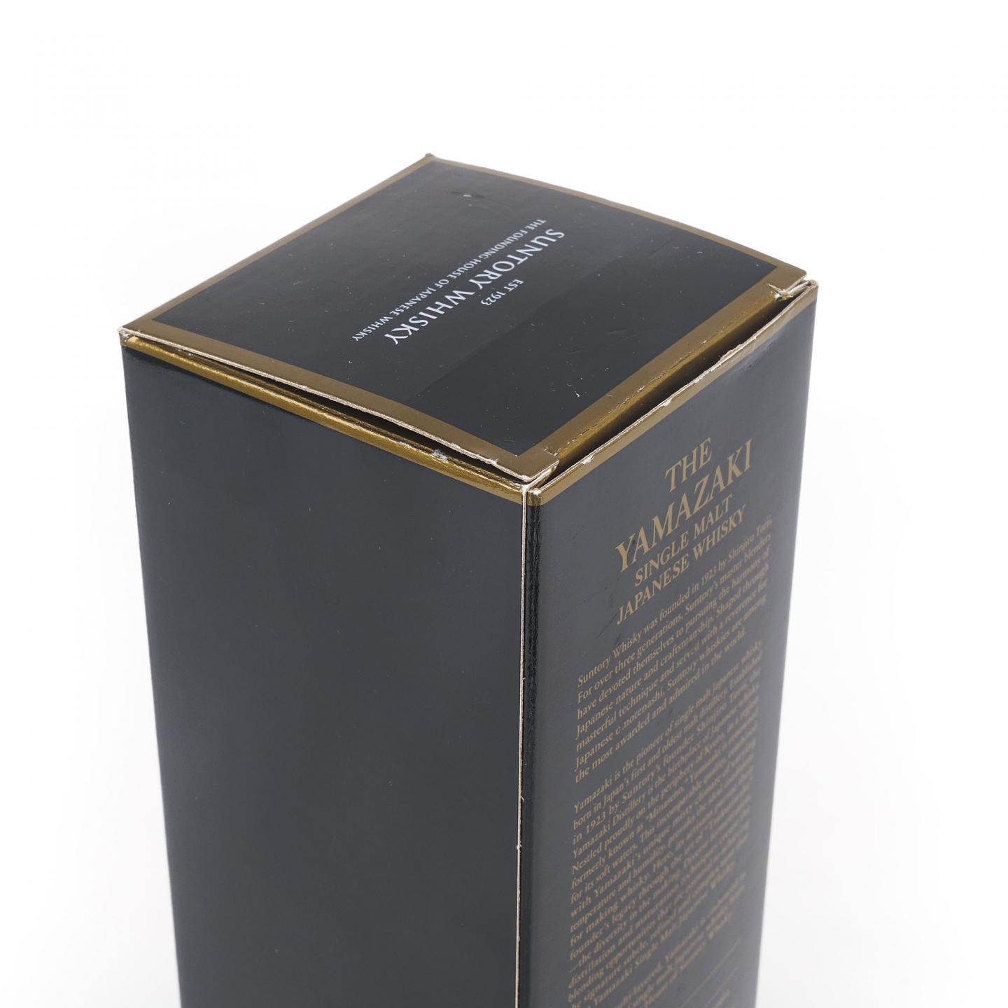 山崎 18年 黑标金字