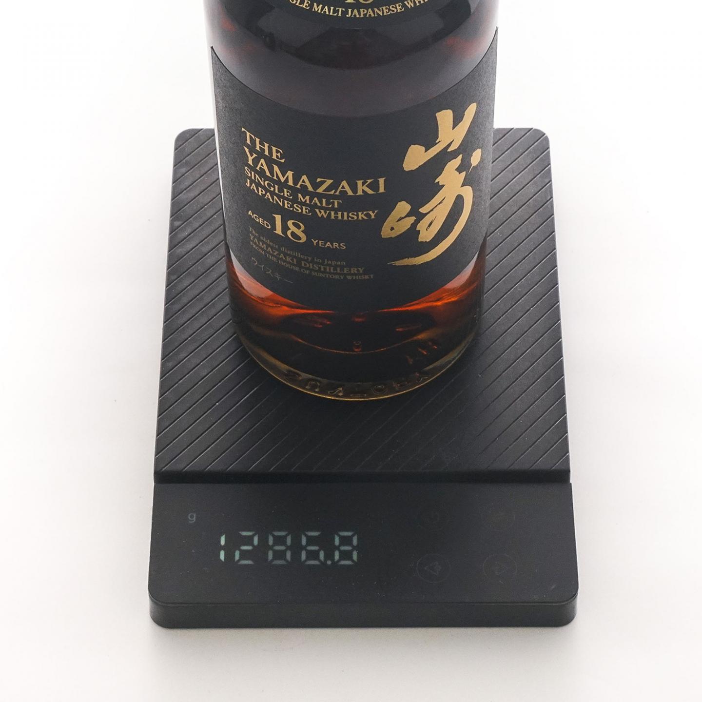 山崎 18年 黑标金字