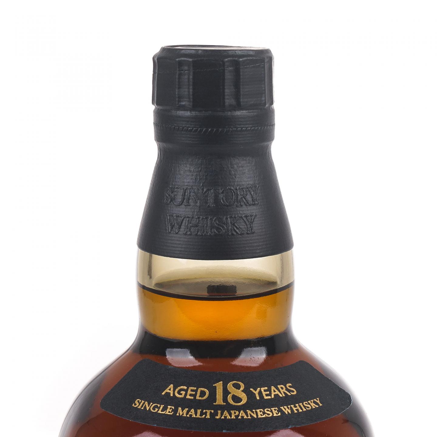 山崎 18年 黑标金字 700ml