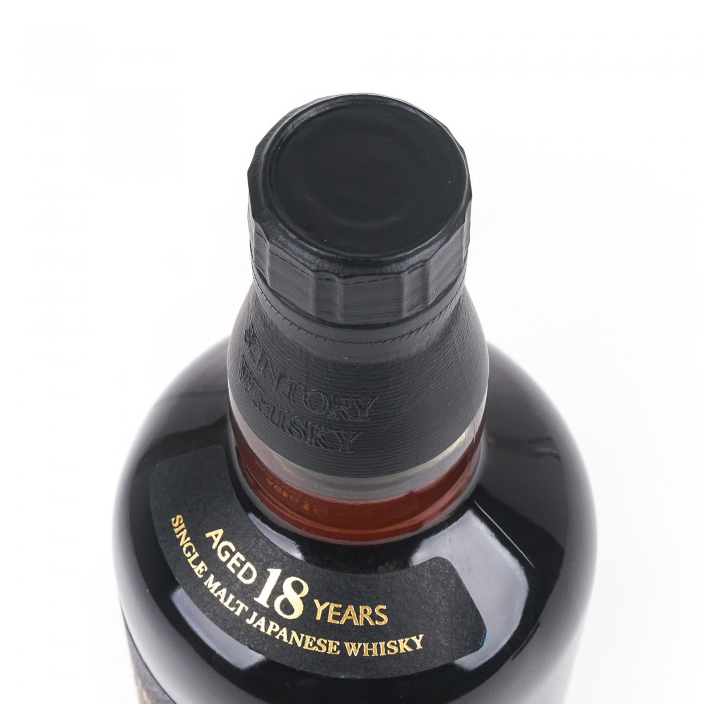 山崎 18年 黑标金字 700ml