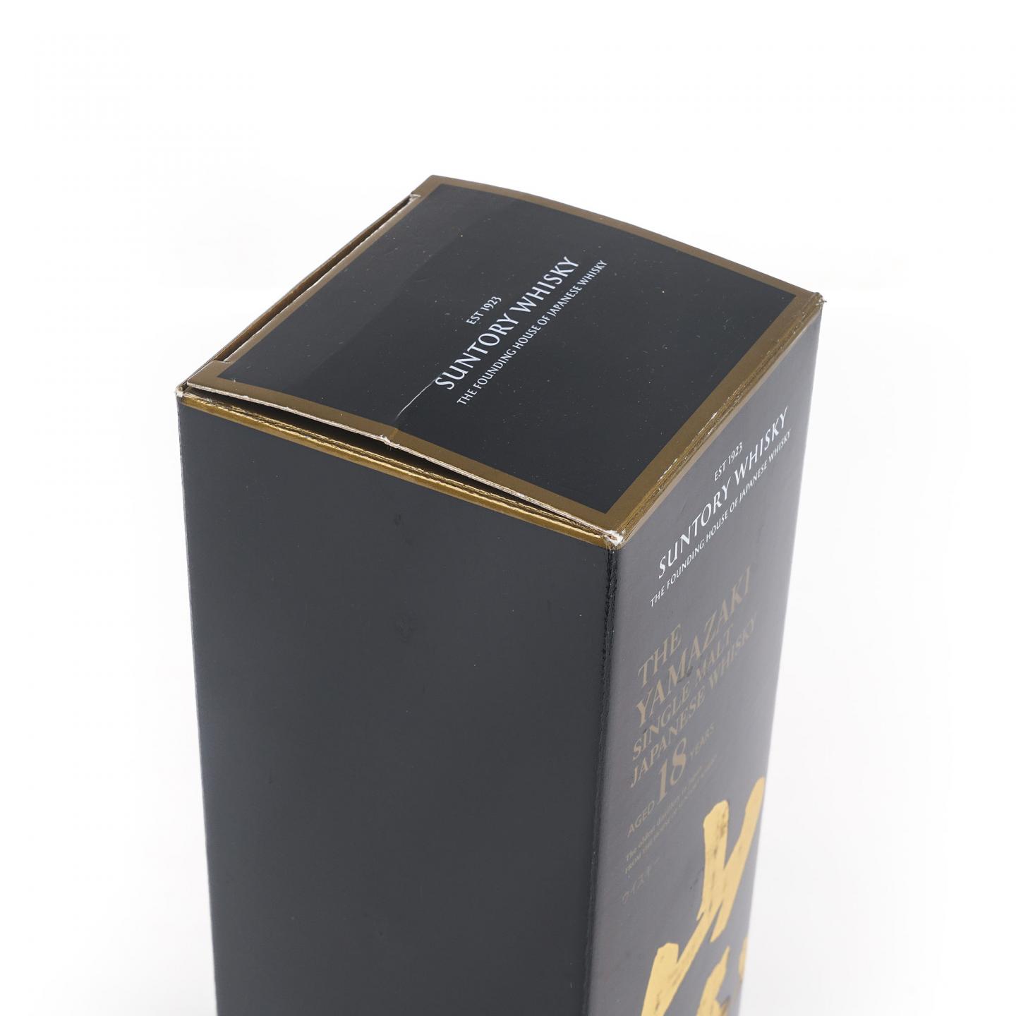 山崎 18年 黑标金字 700ml