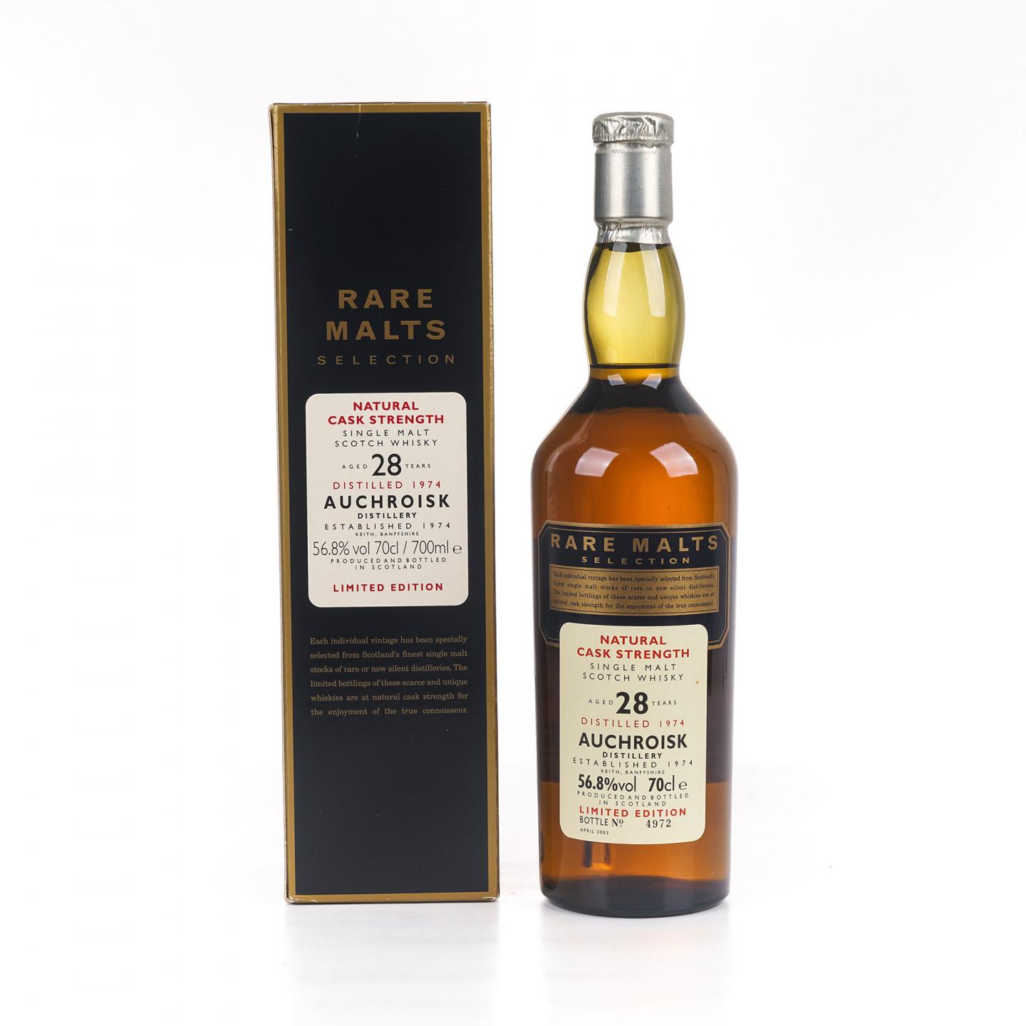 Auchroisk 28年 1974-2003 RMS 桶强