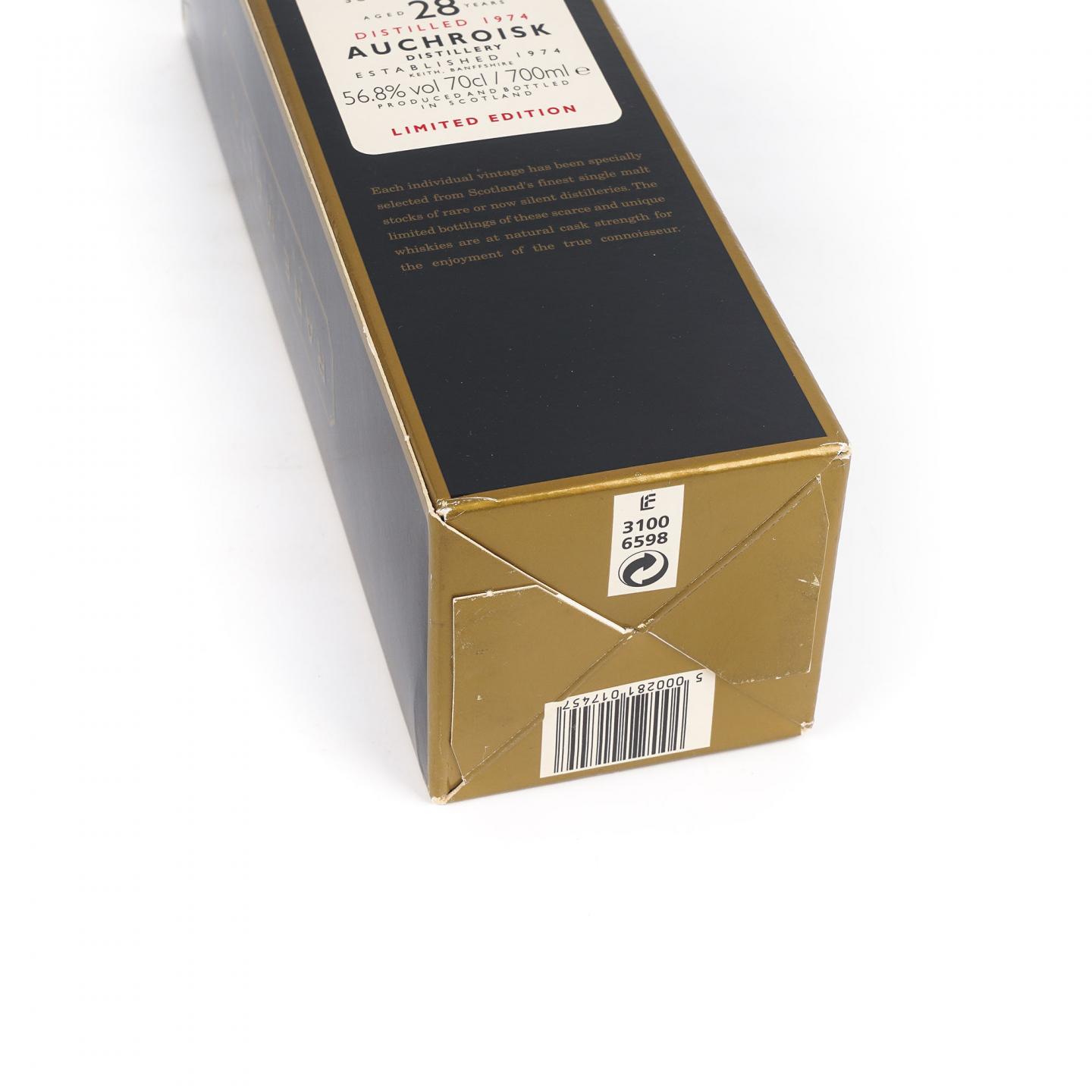 Auchroisk 28年 1974-2003 RMS 桶强