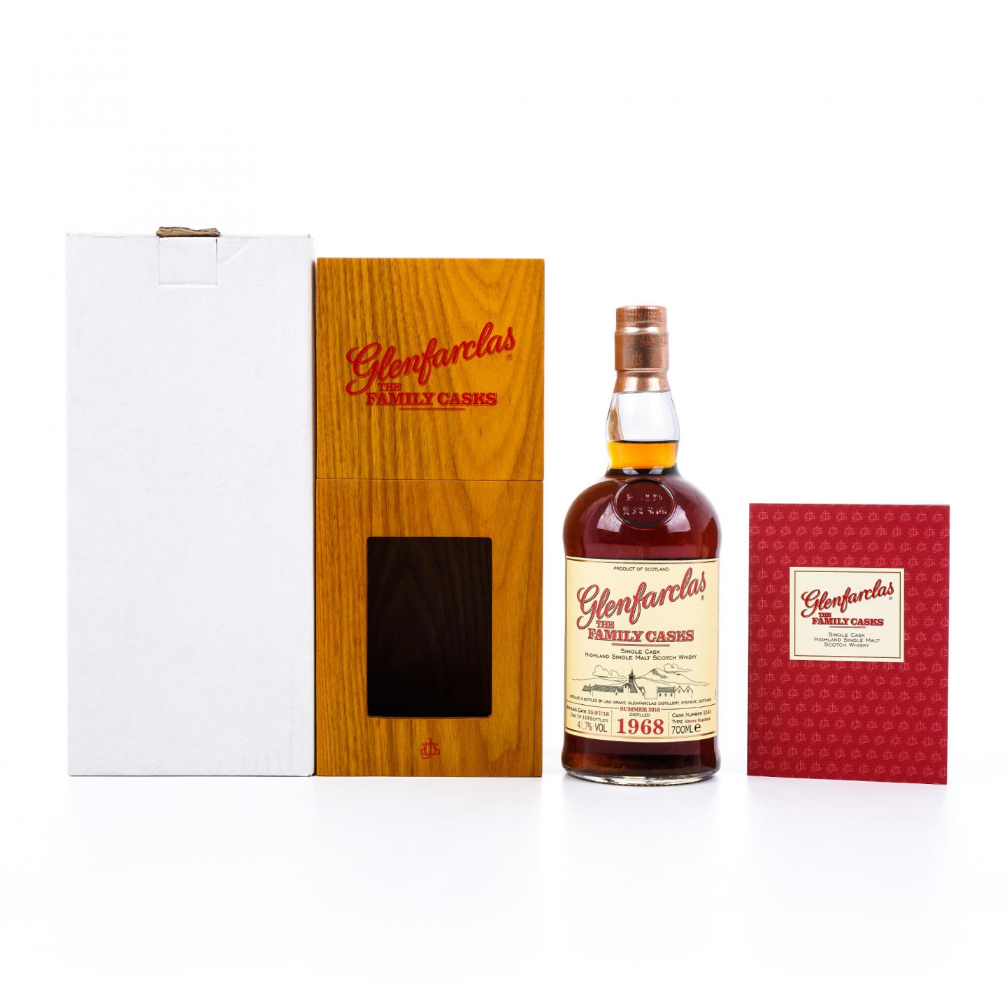 Glenfarclas 格兰花格 1968-2016 家族桶 雪莉单桶#5243