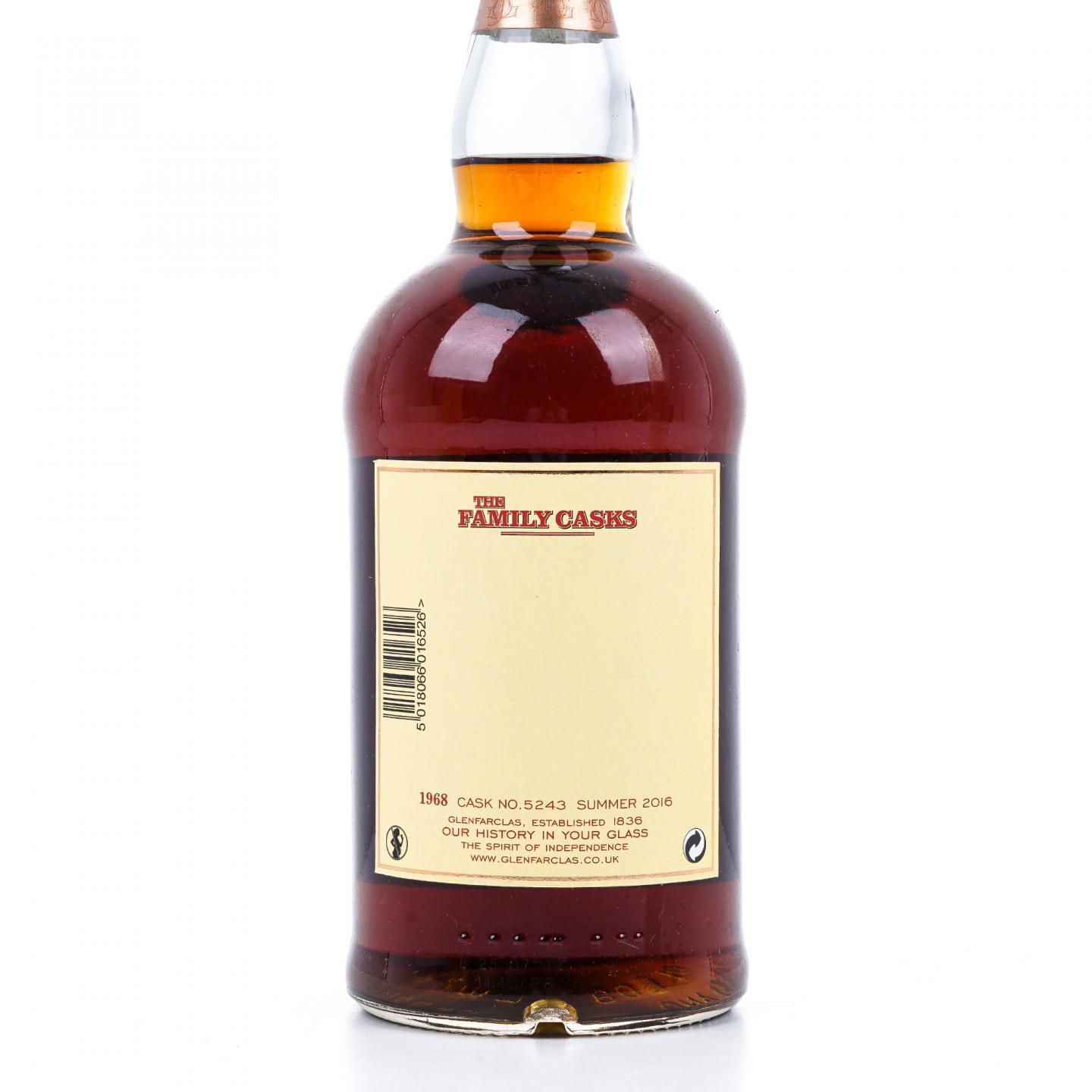 Glenfarclas 格兰花格 1968-2016 家族桶 雪莉单桶#5243