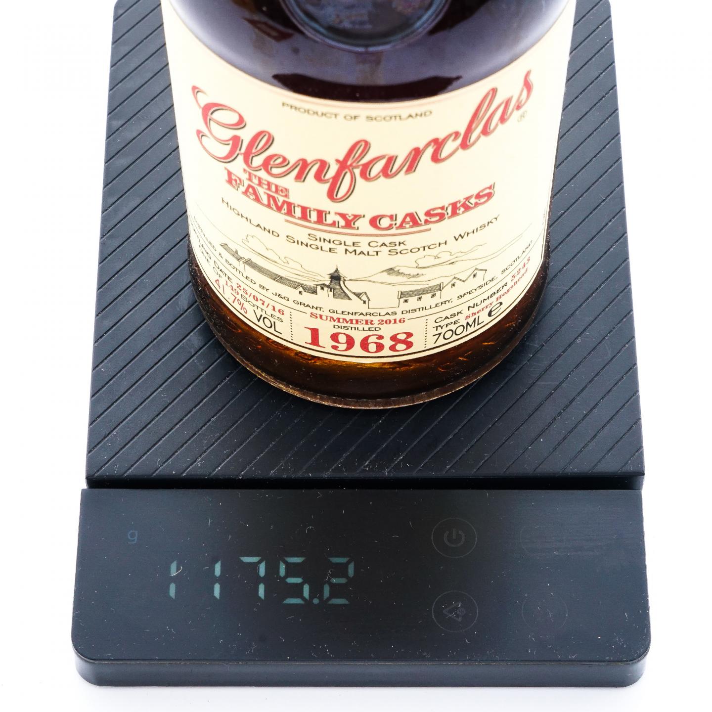 Glenfarclas 格兰花格 1968-2016 家族桶 雪莉单桶#5243