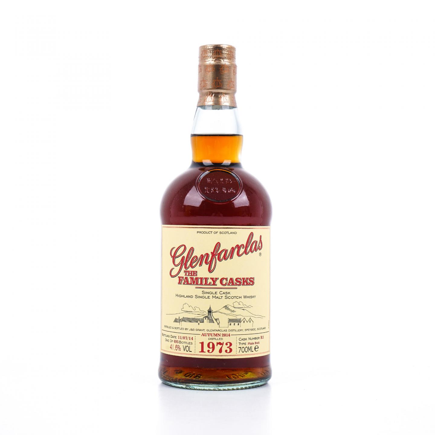 Glenfarclas 格兰花格 1973-2014 家族桶#R1