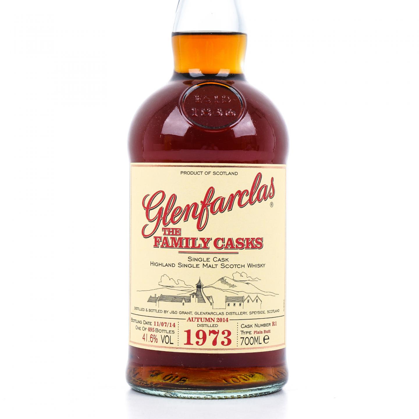 Glenfarclas 格兰花格 1973-2014 家族桶#R1