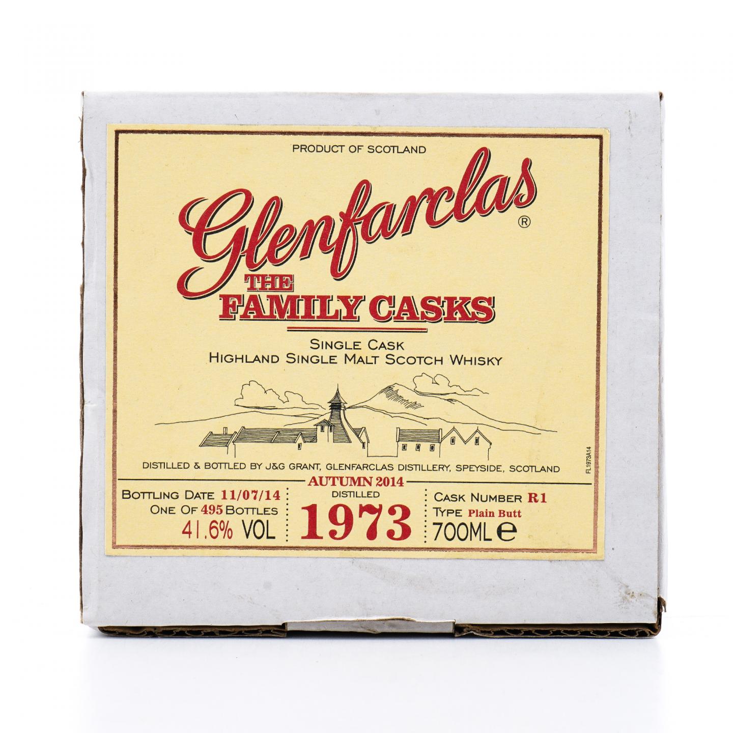 Glenfarclas 格兰花格 1973-2014 家族桶#R1